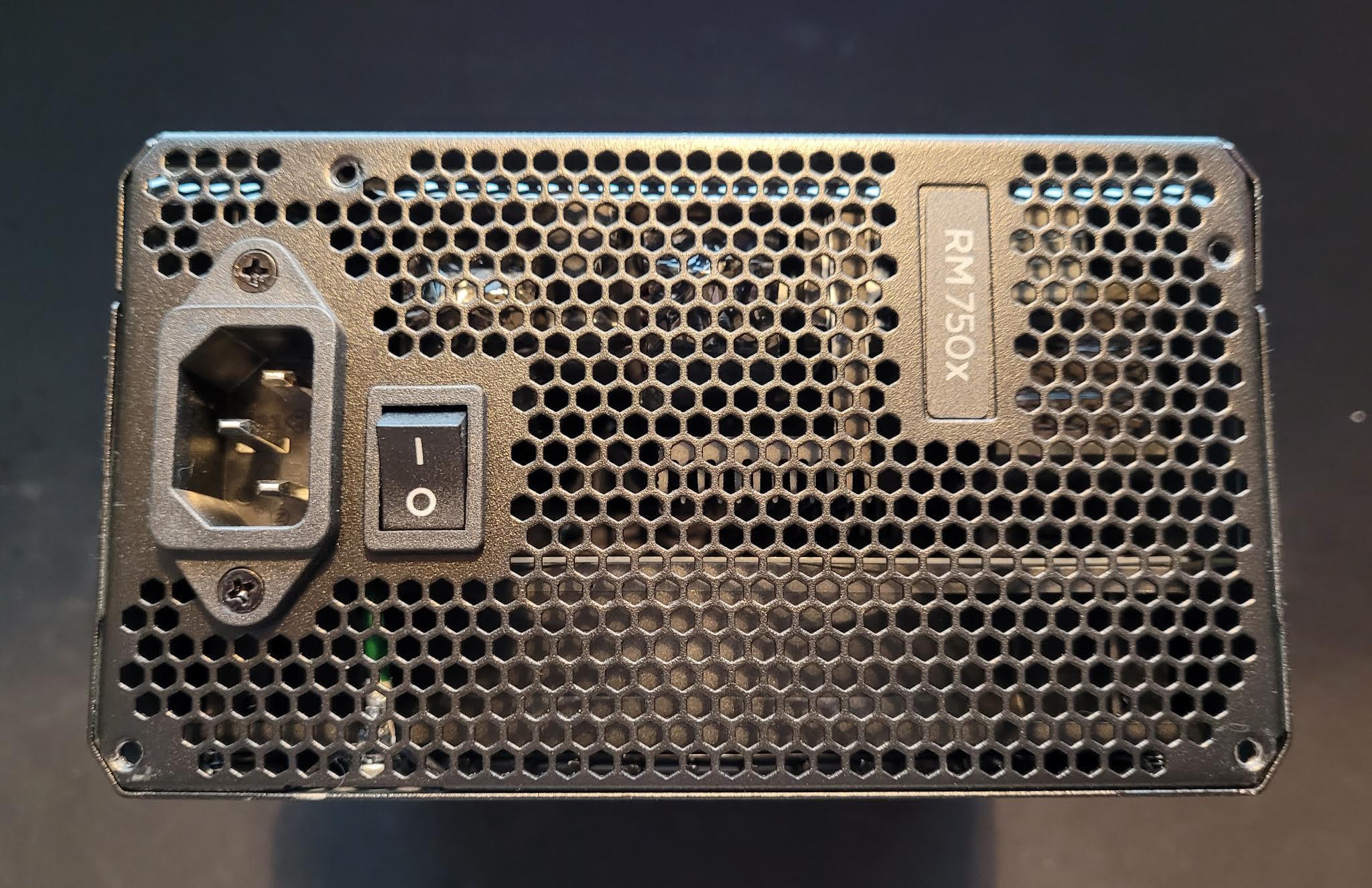 Corsair RM750x Power Supply | 750W 80+ Gold PSU Fully Modular