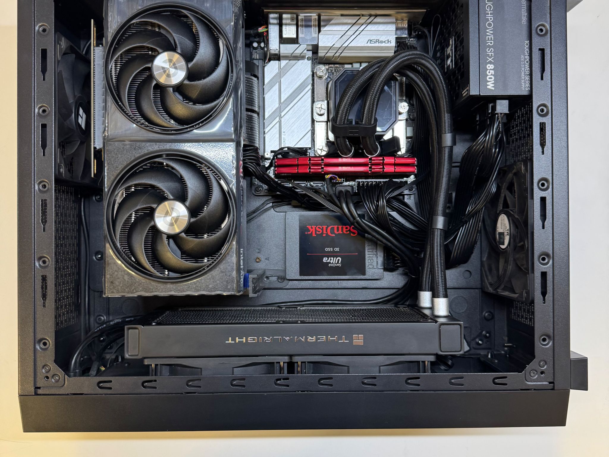 Thermaltake core g3 and CoolerMaster 850w sfx