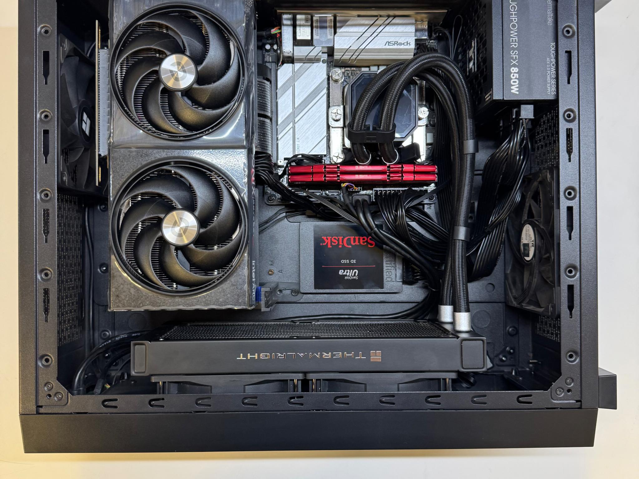 Thermaltake core g3 and CoolerMaster 850w sfx