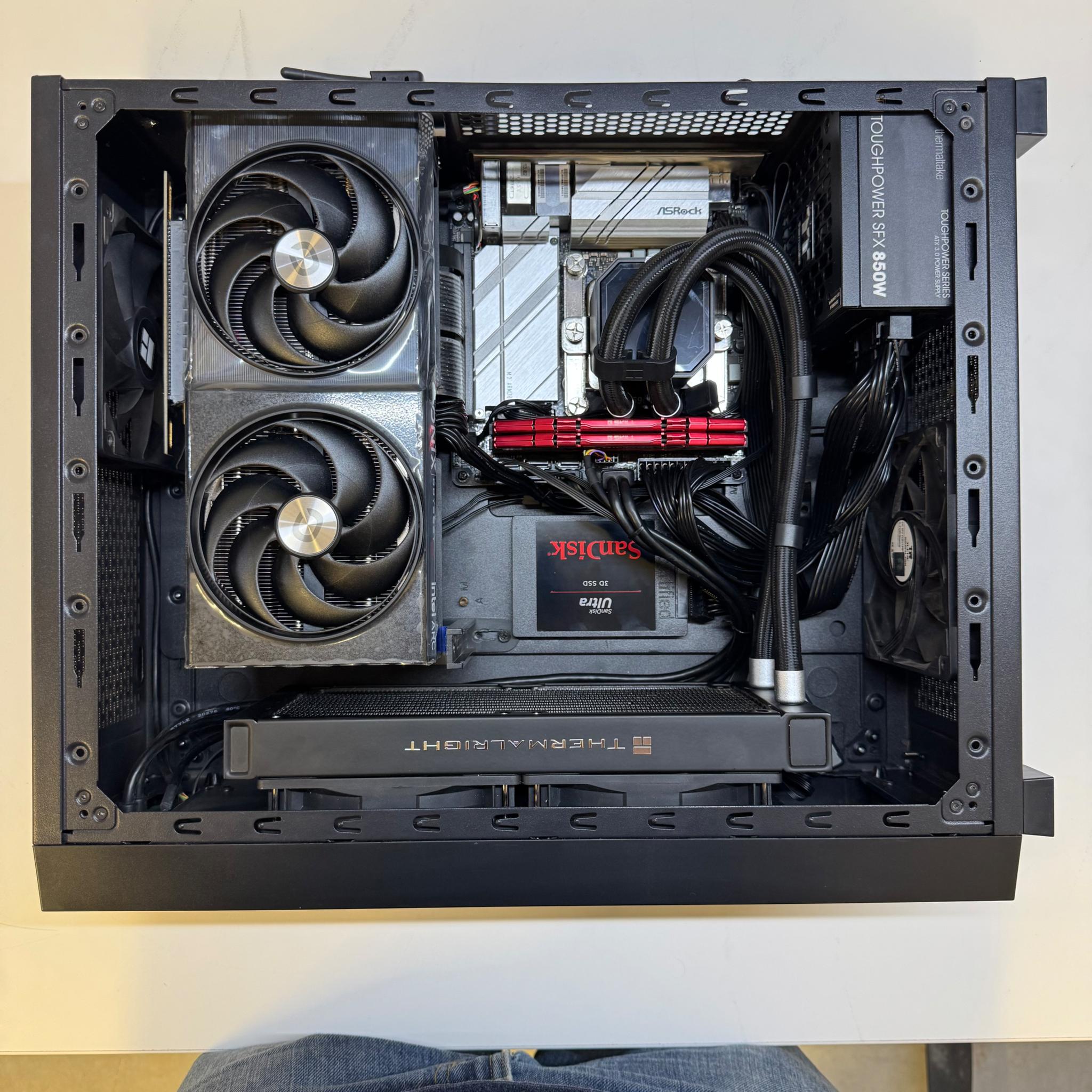 Thermaltake core g3 and CoolerMaster 850w sfx