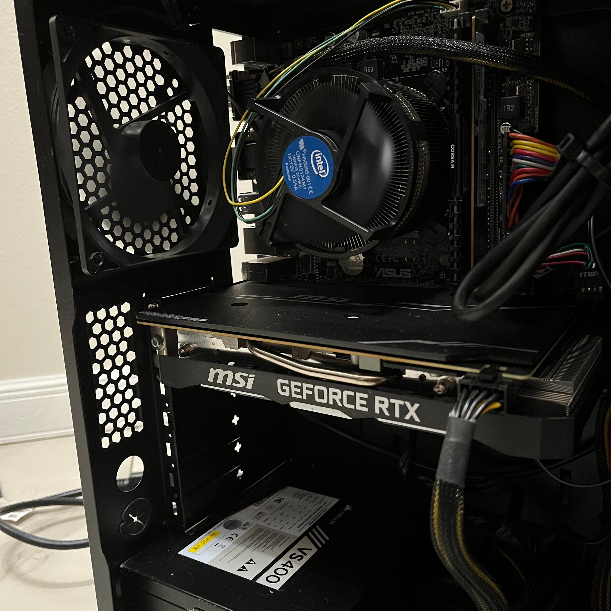 NVIDIA RTX 2070, Intel i7-6700k, 16GB RAM, 1.2TB Storage - Gaming PC w/Wi-Fi, BT