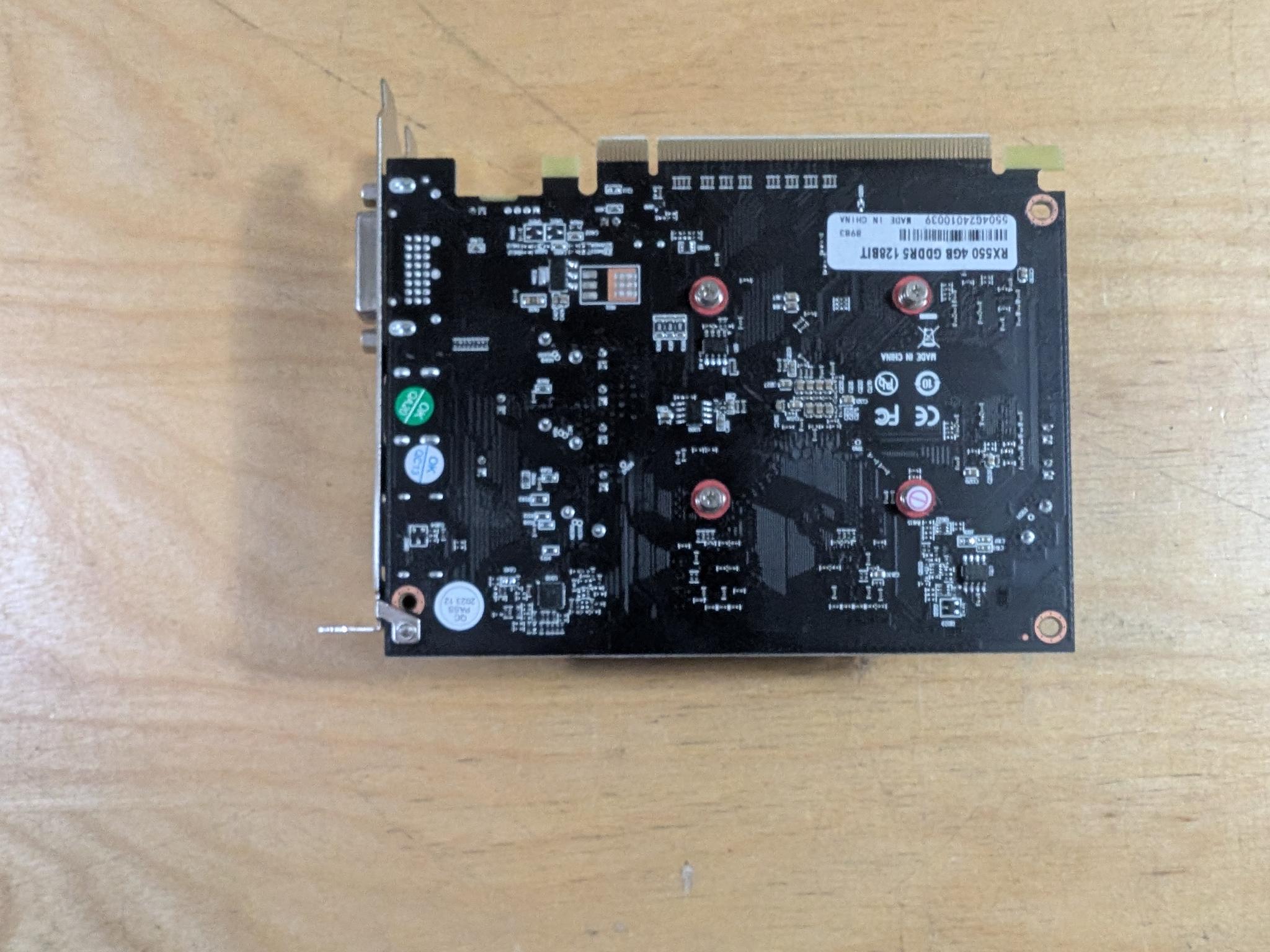 AMD RX 550 4GB