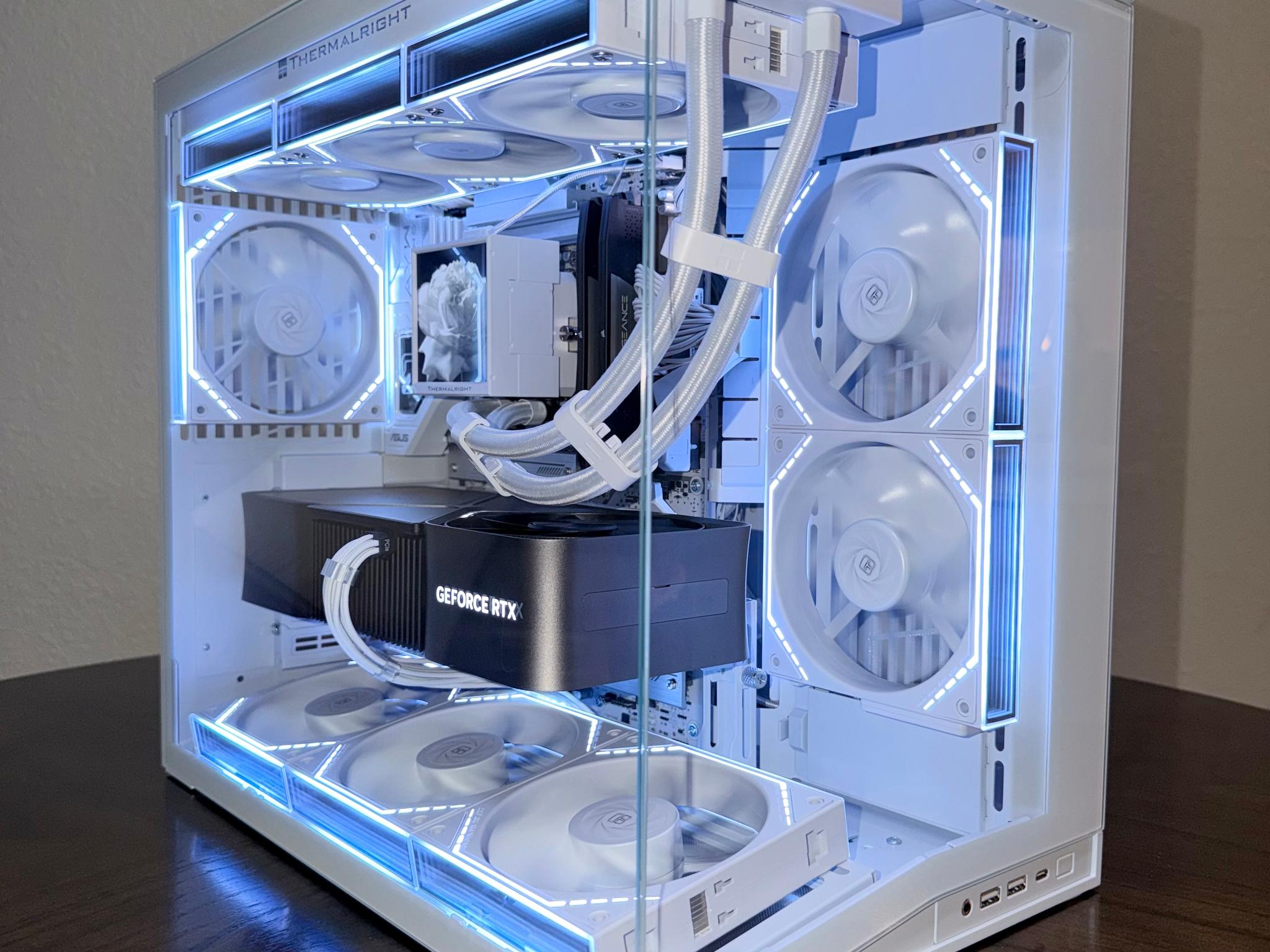 Premium White Gaming PC - RTX 4080 FE 16GB | Ultra 7 265K (20 Cores) | 32GB DDR5 | 2TB Gen4 NVMe SSD