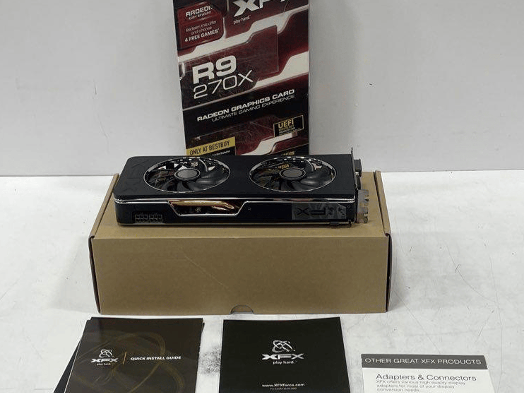 Xfx Amd Radeon R9 270x Graphics Card 2 GBDDR5