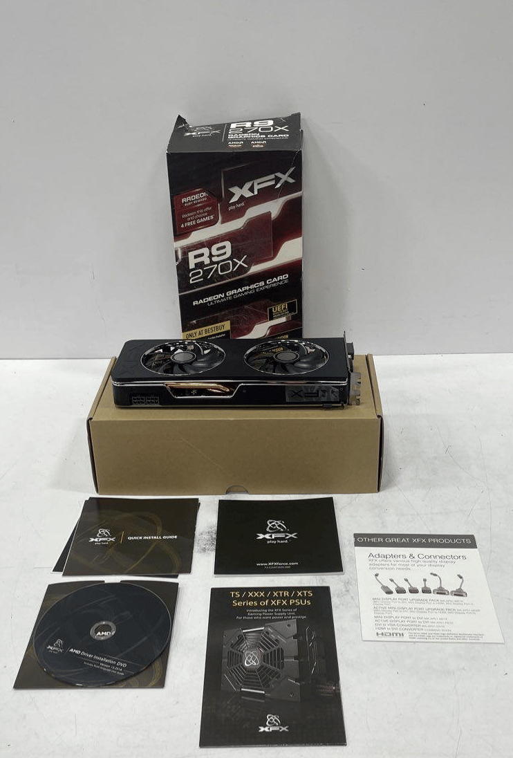 Xfx Amd Radeon R9 270x Graphics Card 2 GBDDR5