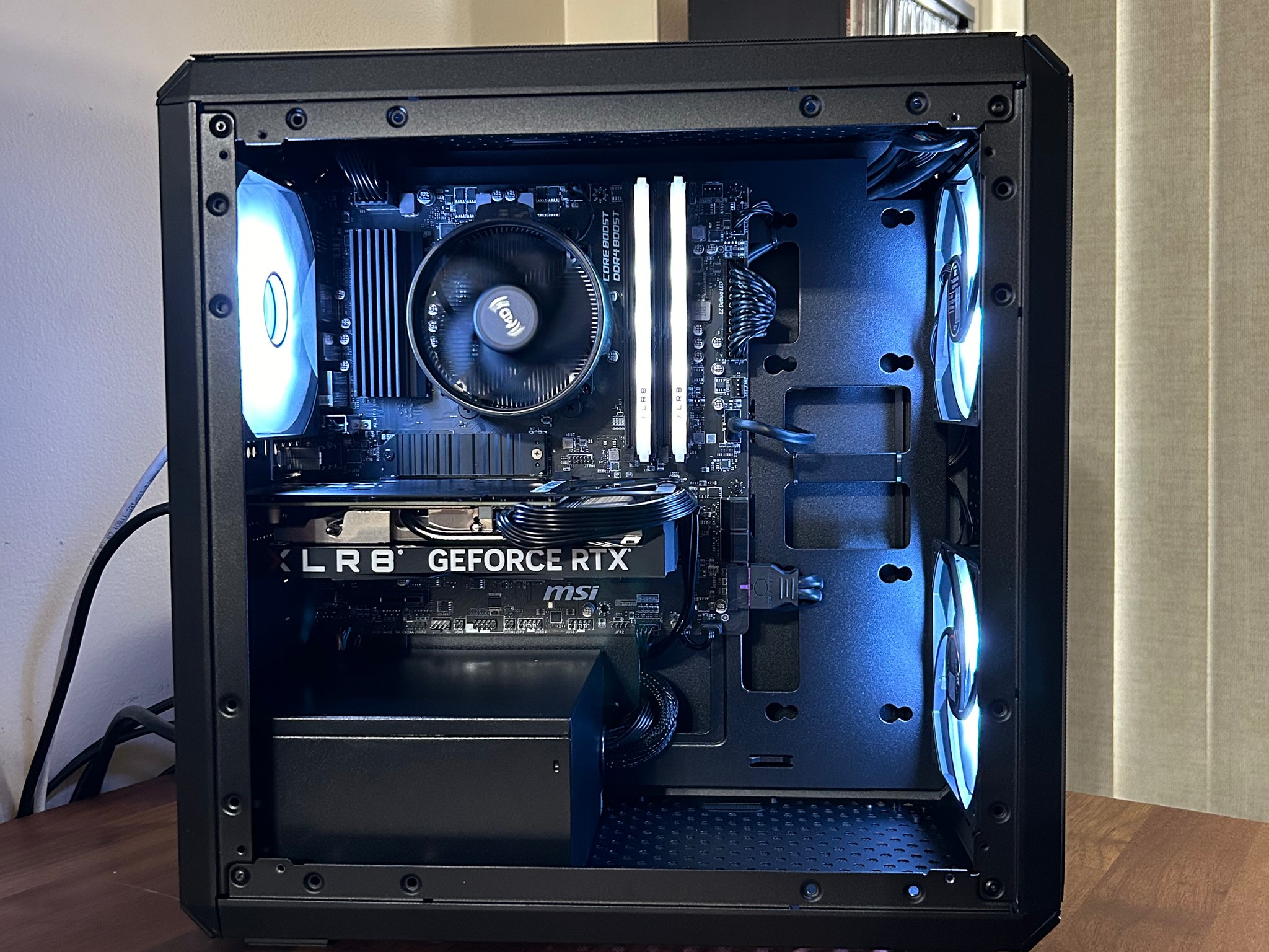 **HOLIDAY SALE** RTX 4060 | Ryzen 5 5500 | 1TB SSD | WI-FI | The Dark Trooper