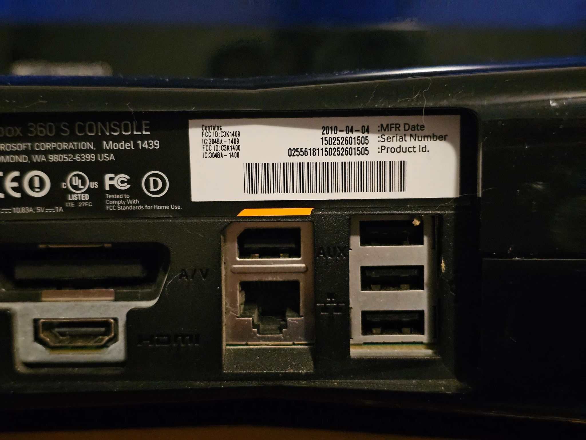 Xbox 360 S 500GB RGH 3