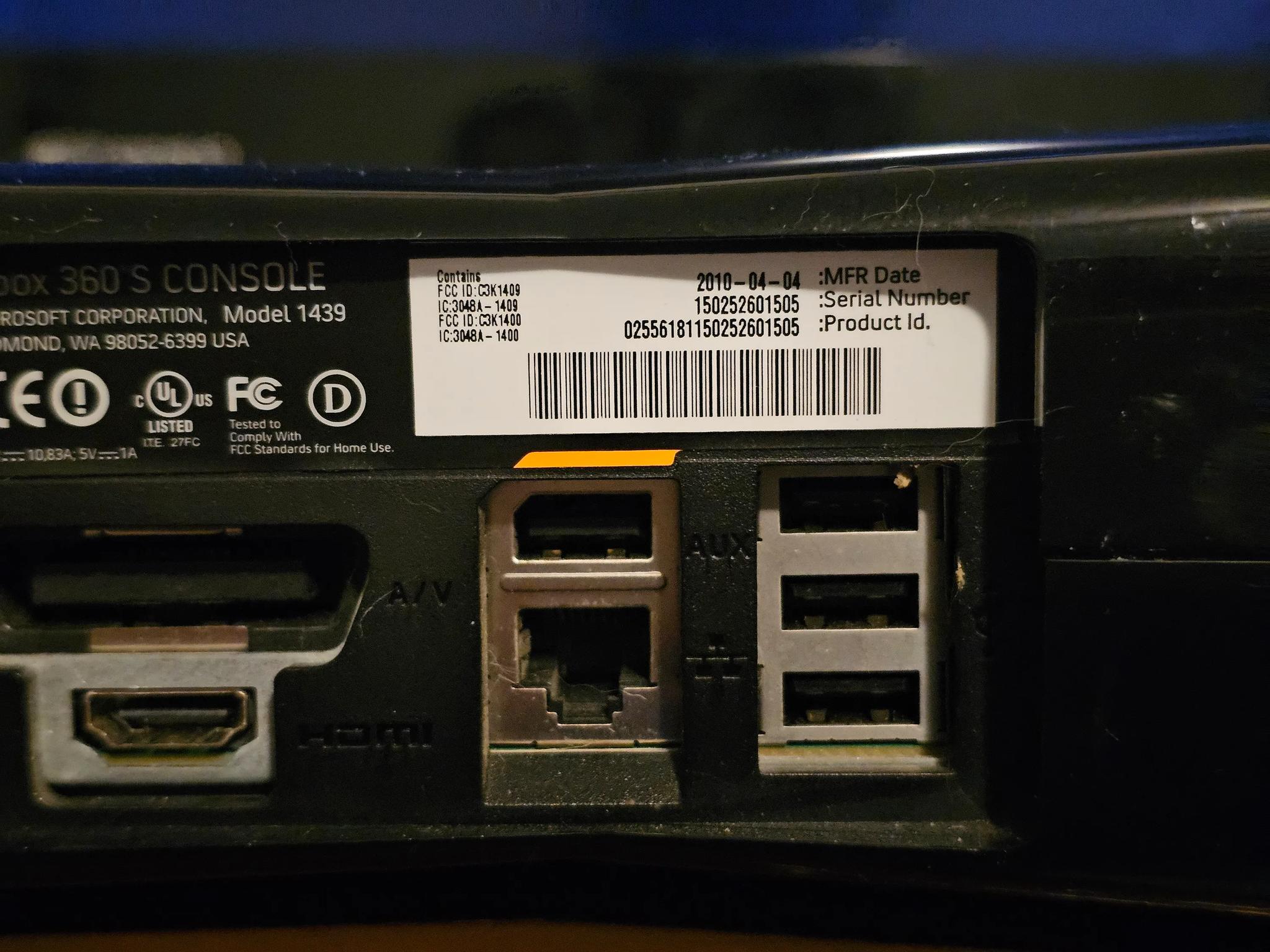 Xbox 360 S 500GB RGH 3