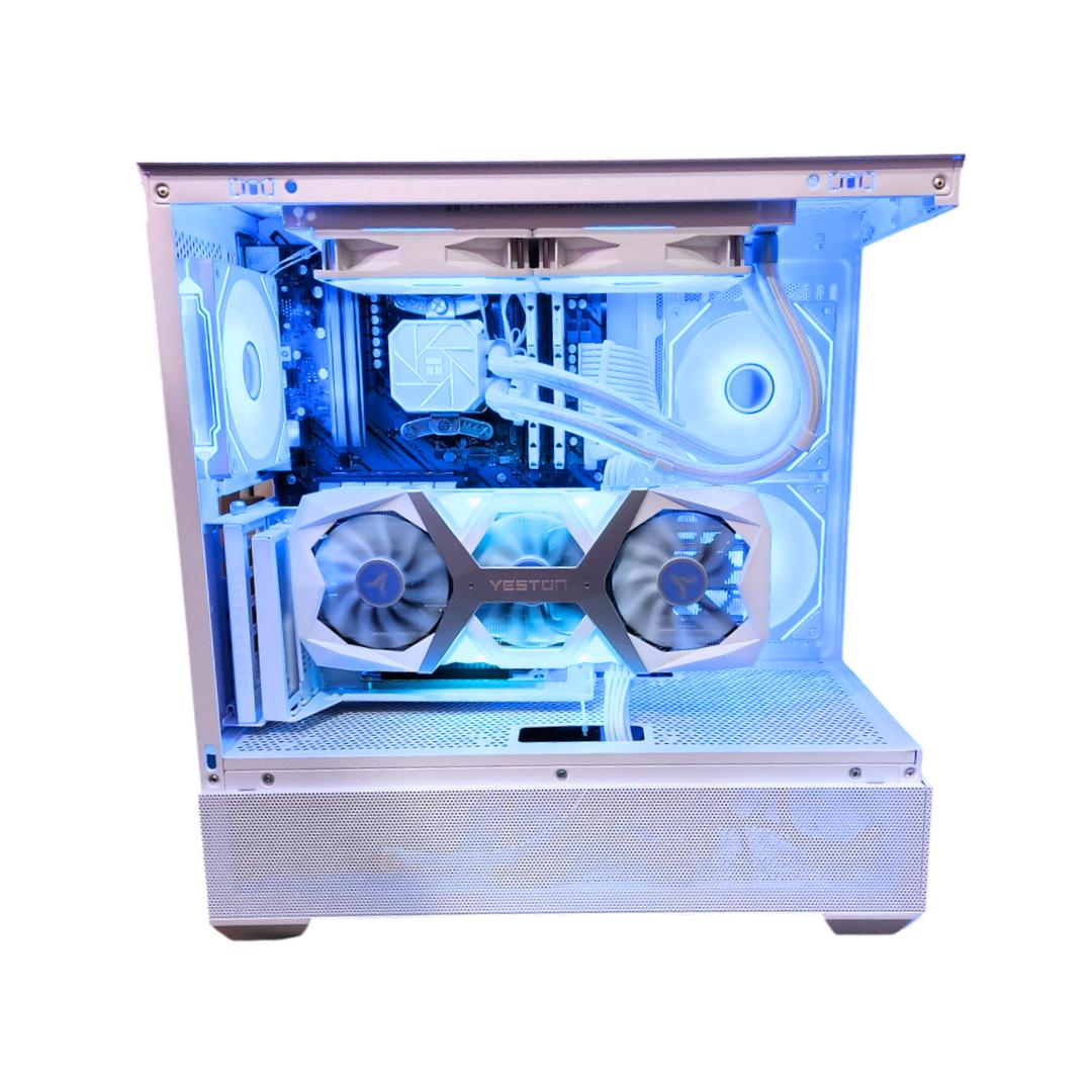 🌌 Nebula🚀: RX 6750 GRE | Ryzen 5 5600 | 32GB DDR4 RAM | 1TB SSD | 5 RGB Fans | White RGB Gaming PC