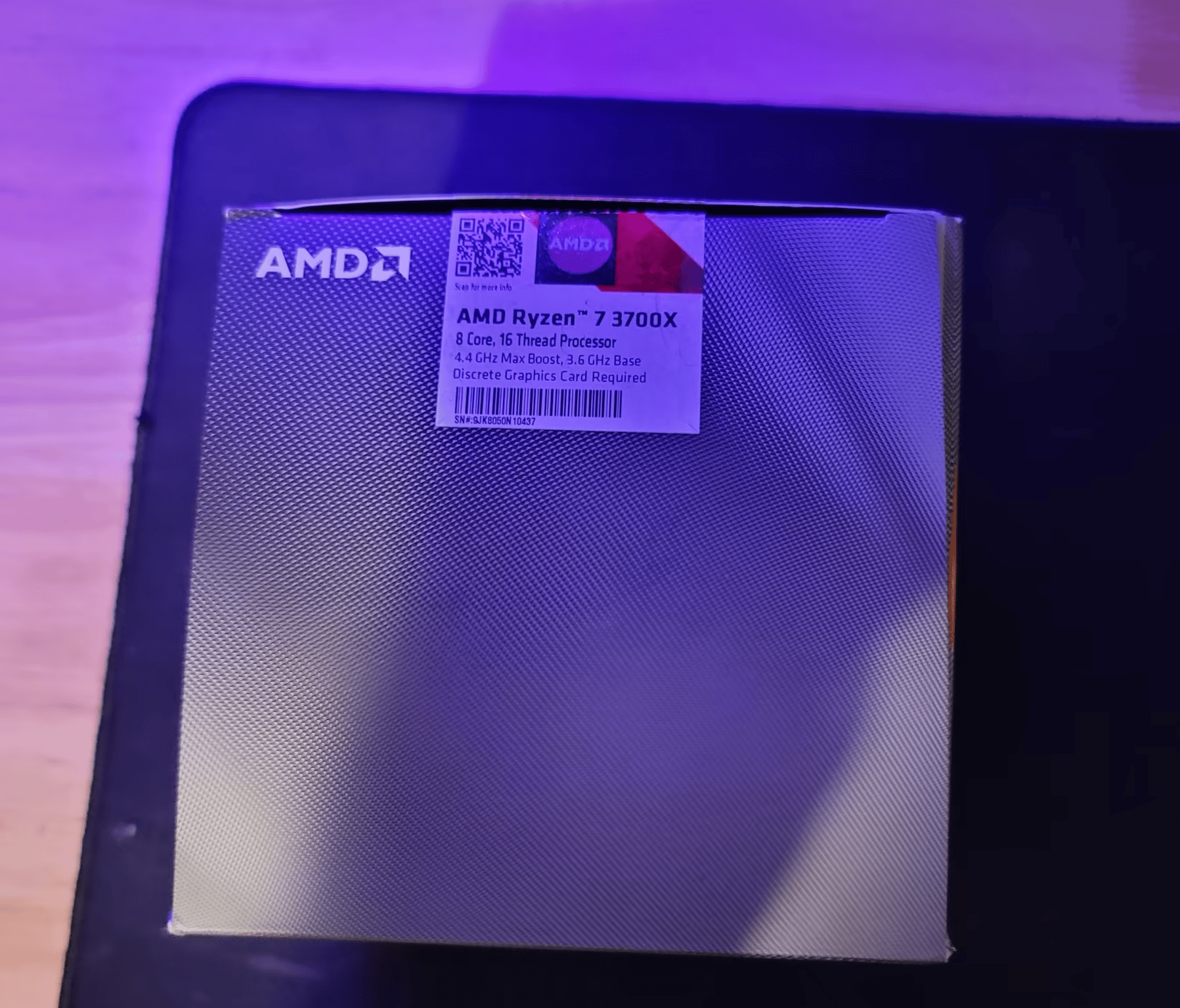 AMD Ryzen 7 3700X 3.6 GHz 8-Core Processor Open Box