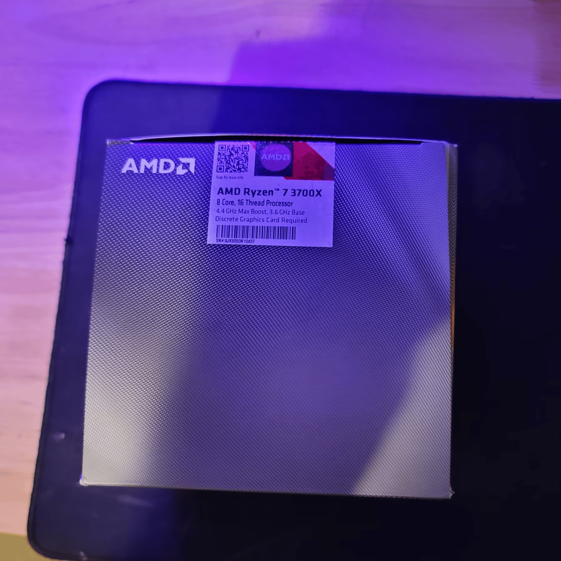 AMD Ryzen 7 3700X 3.6 GHz 8-Core Processor Open Box
