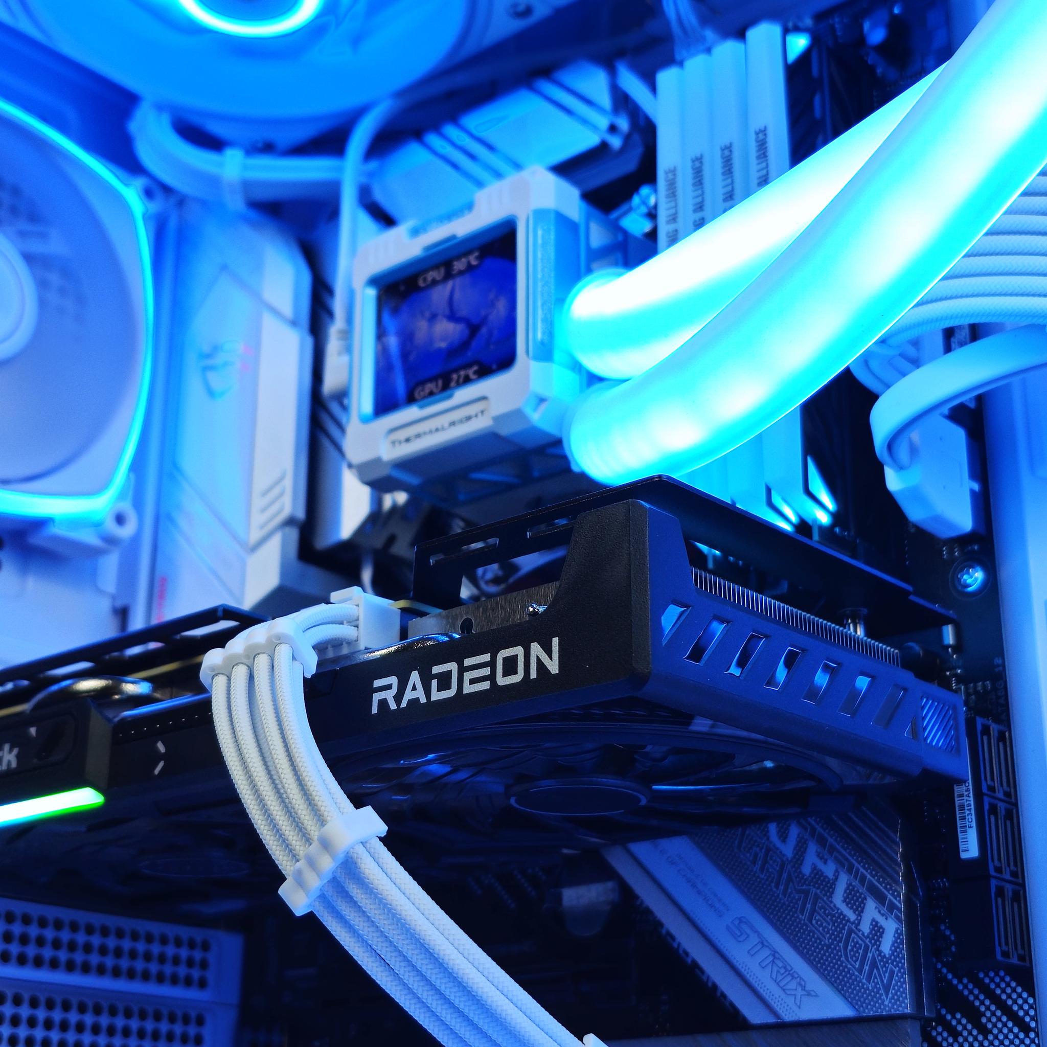 ☃️ AMD 9060XT 16GB • Ryzen 5 • 32GB RAM • 2TB Storage • Plug n' Play Gaming PC