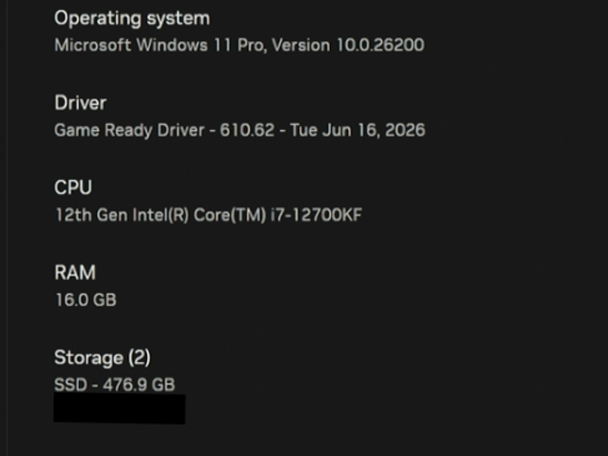 Soul White II | I7 12700K | RTX 5060 TI 8G | 16GB DDR4 | 512G 2.5 SSD | WINDOWS 11 ACTIVATED