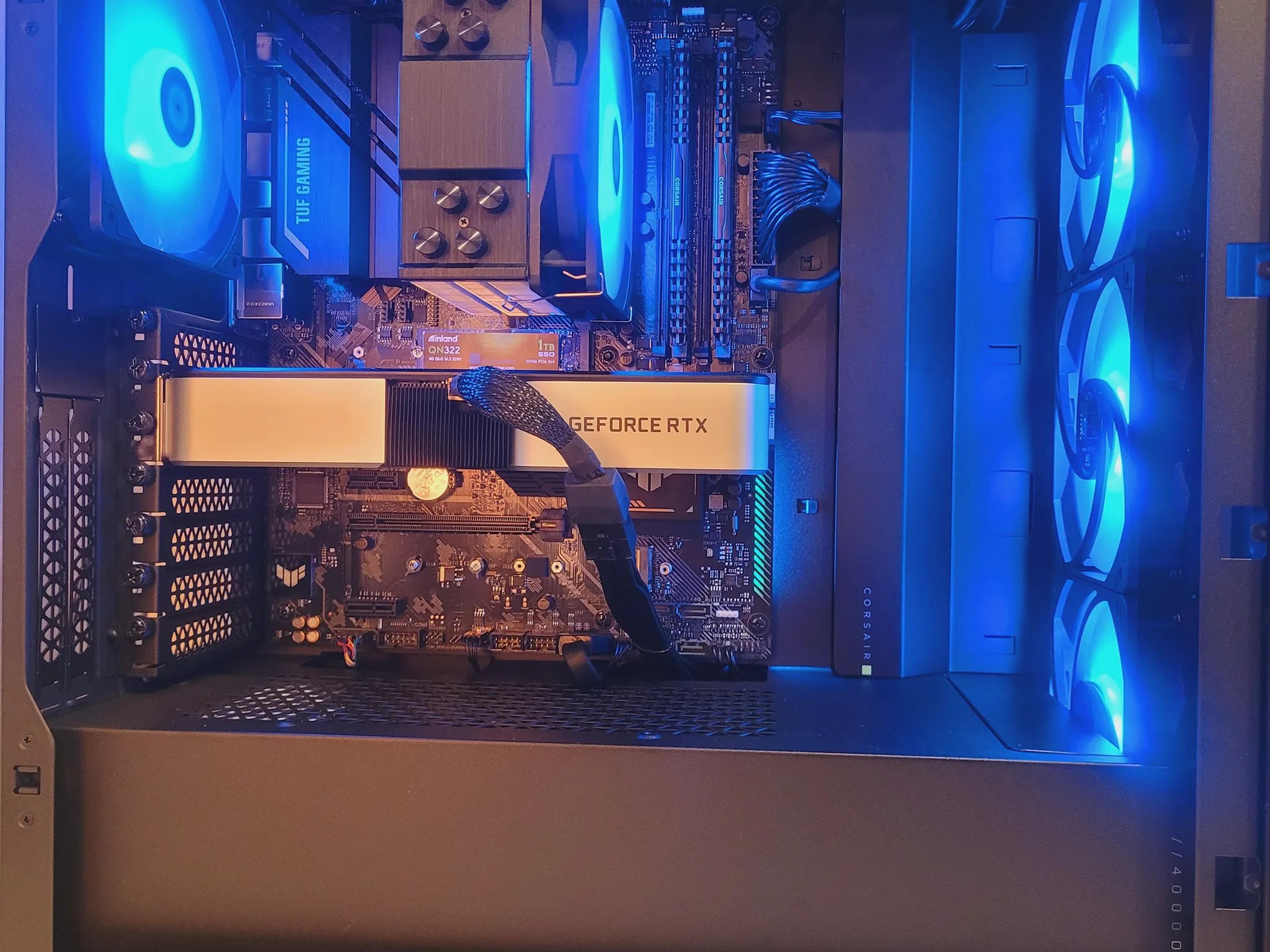 Wifi RTX Gaming PC | Ryzen 5 5600 | RTX 3060ti 8GB | 32GB DDR4 | 1TB SSD Gaming 1080p Gaming PC