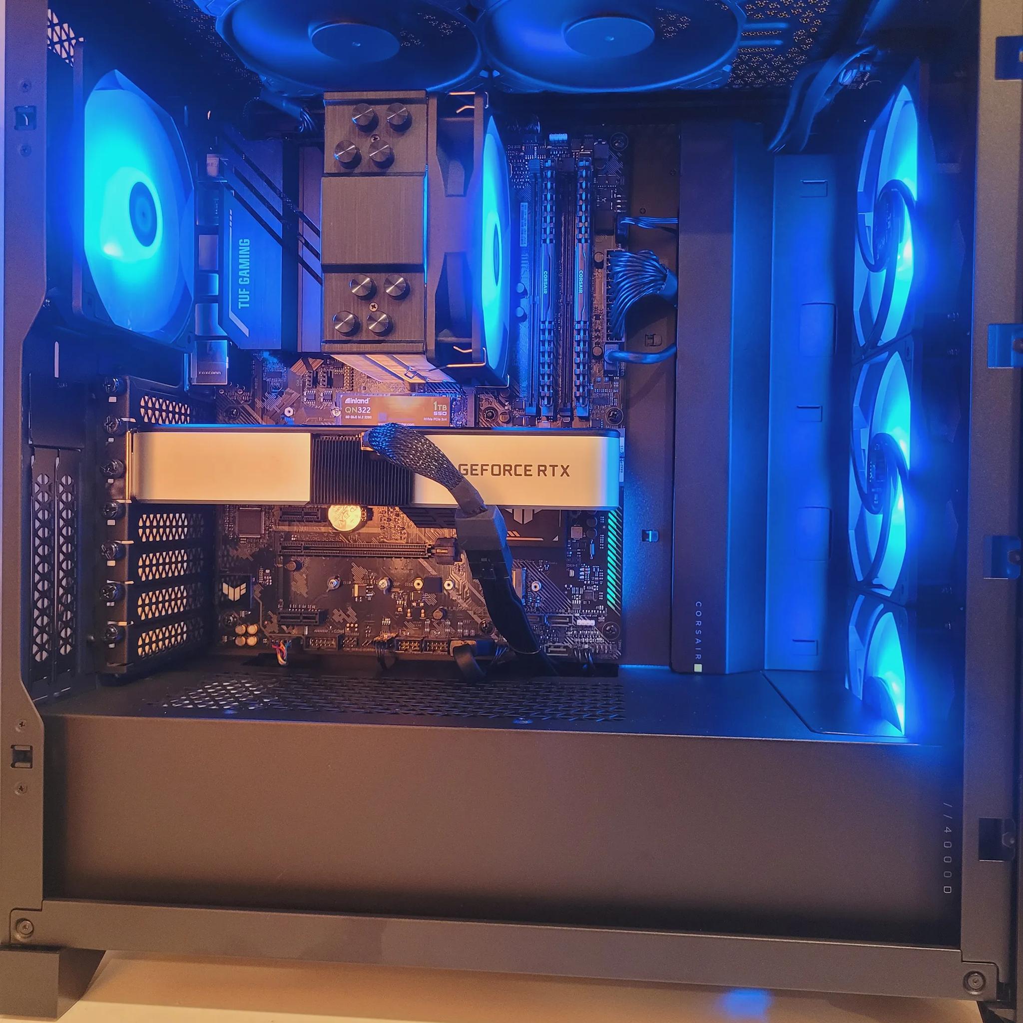 Wifi RTX Gaming PC | Ryzen 5 5600 | RTX 3060ti 8GB | 32GB DDR4 | 1TB SSD Gaming 1080p Gaming PC