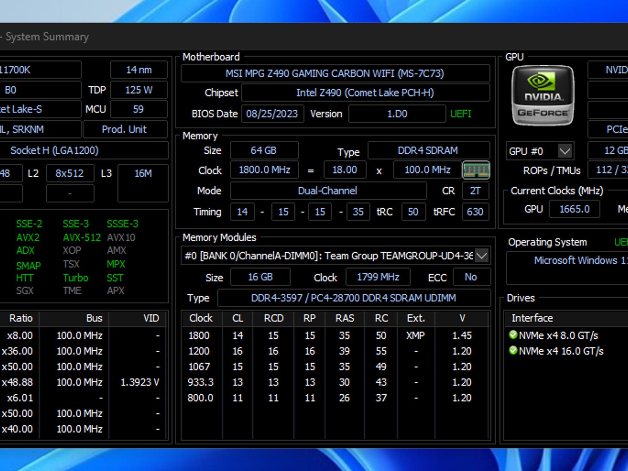Custom gaming PC - 11700K | RTX 3080 Ti | 64GB DDR4-3600 | 3TB NVMe | full custom cooling