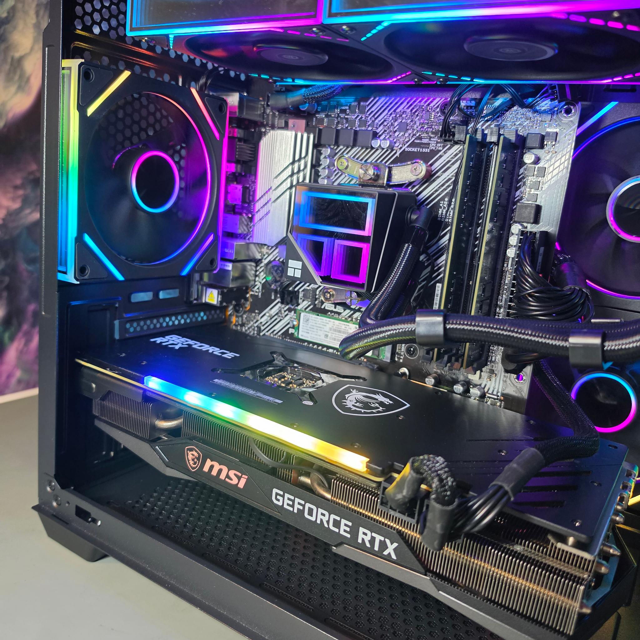MSI RTX 3070 8gb + Ryzen 5800x PC Build #94