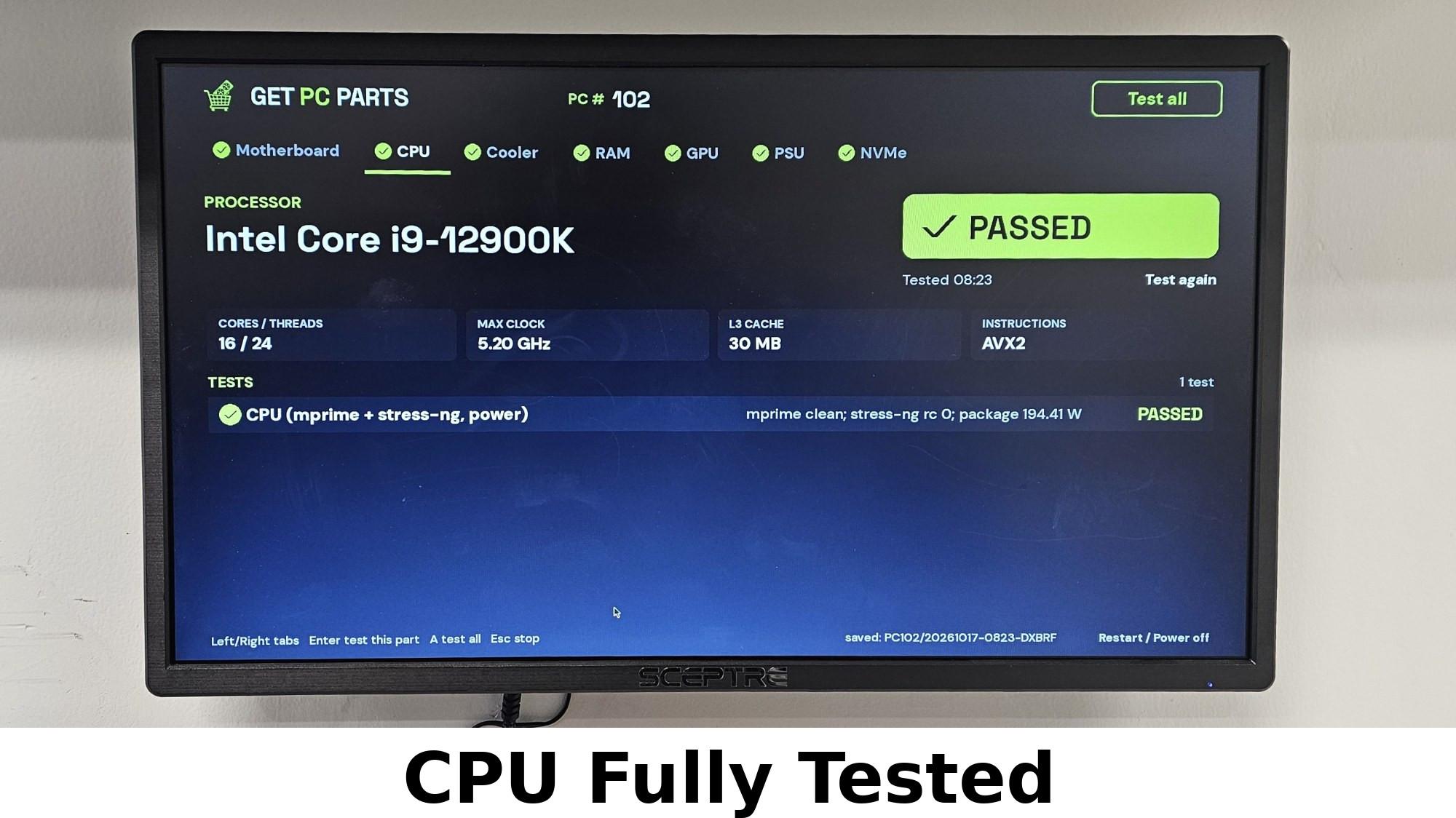 Intel Core i9-12900K LGA1700