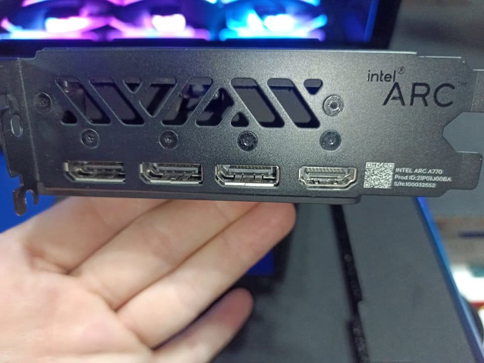 SUPER  SALE!!! VERY LIGHTLY USED Arc A770 Limited Edition 16GB