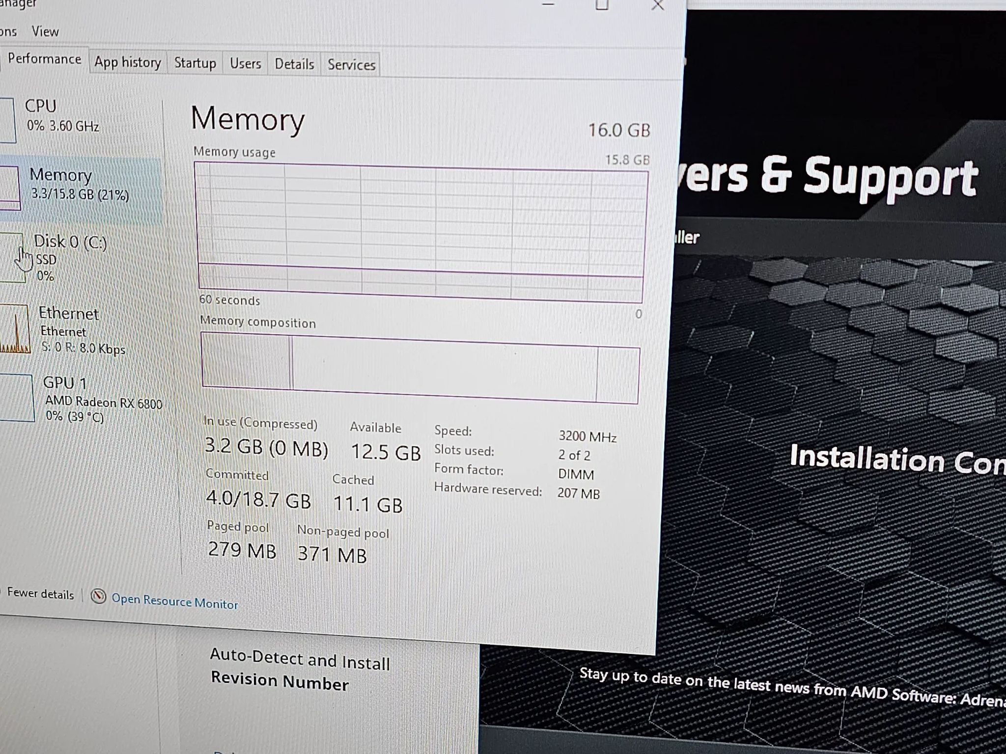Gaming PC, with 5600g and Rx 6800