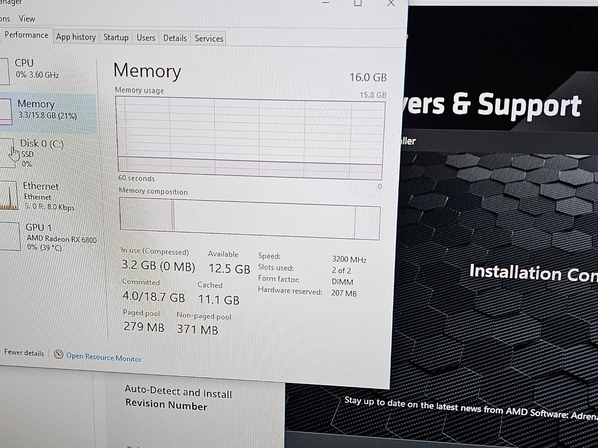 Gaming PC, with 5600g and Rx 6800