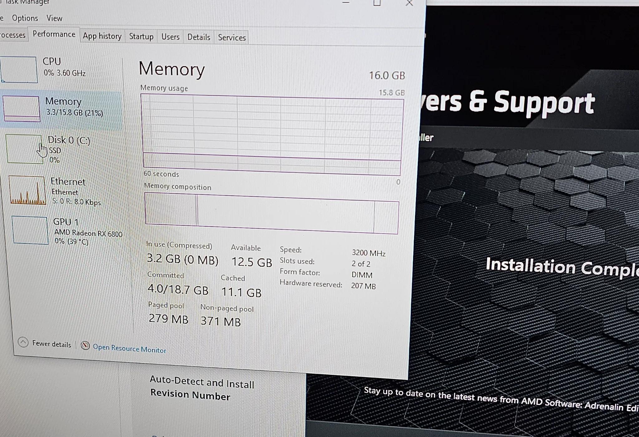 Gaming PC, with 5600g and Rx 6800