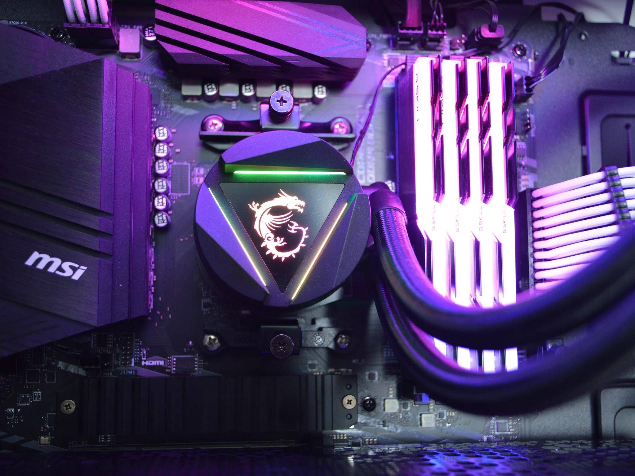 ⚪️⚫️ RTX 3070 | RYZEN 7 5800X | 32 GB RGB RAM | 1TB NVME GEN 4 SSD | "MIDNIGHT SNOW" |