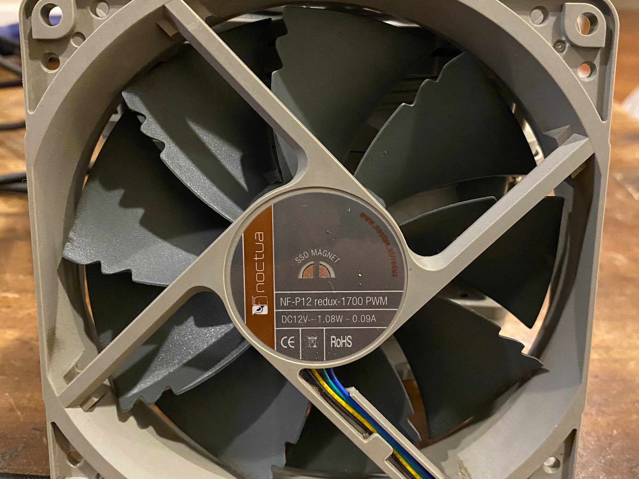 8-Pack Bundle of Noctua NF-P12 redux-1700PWM Fans