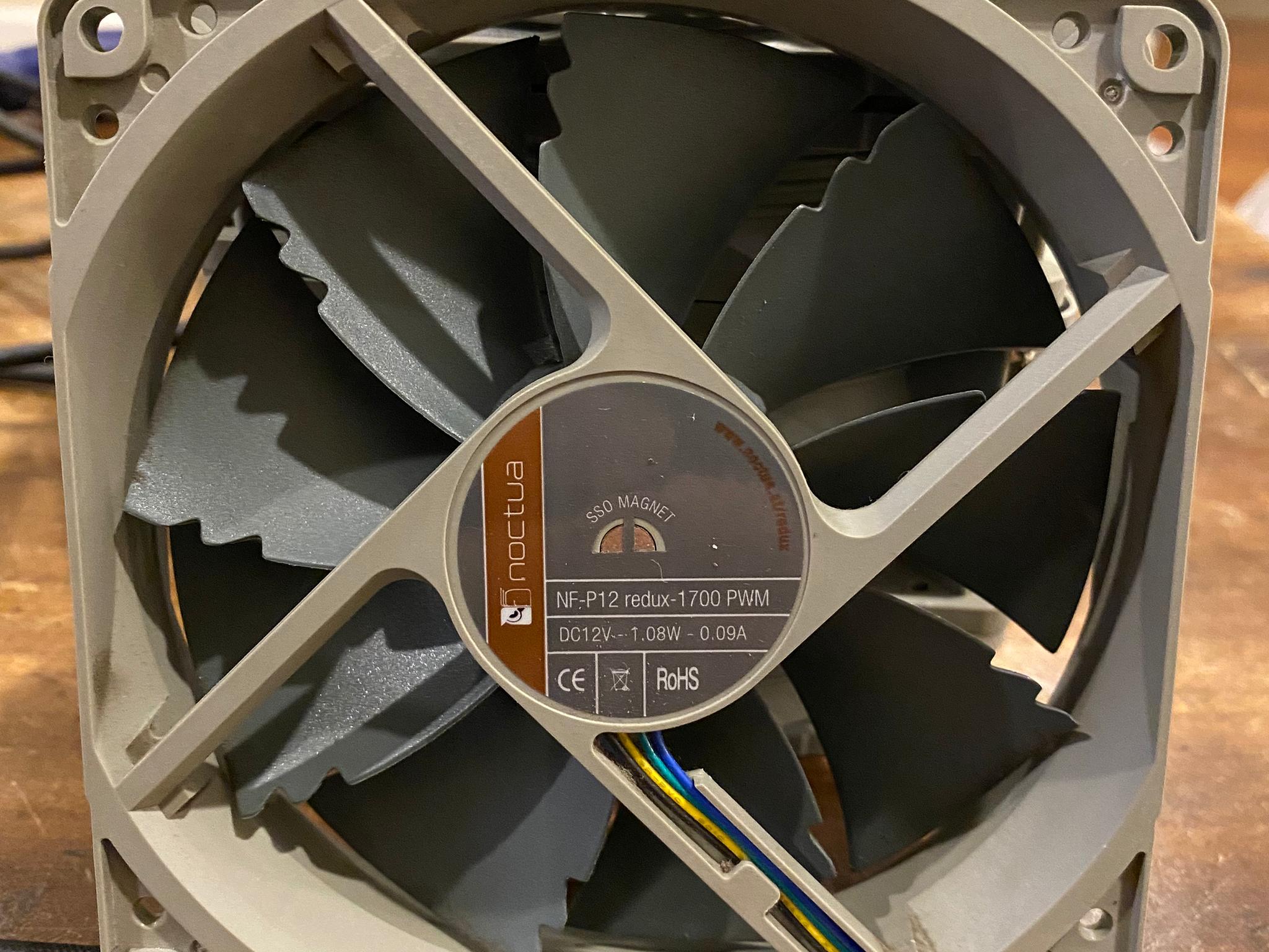 8-Pack Bundle of Noctua NF-P12 redux-1700PWM Fans