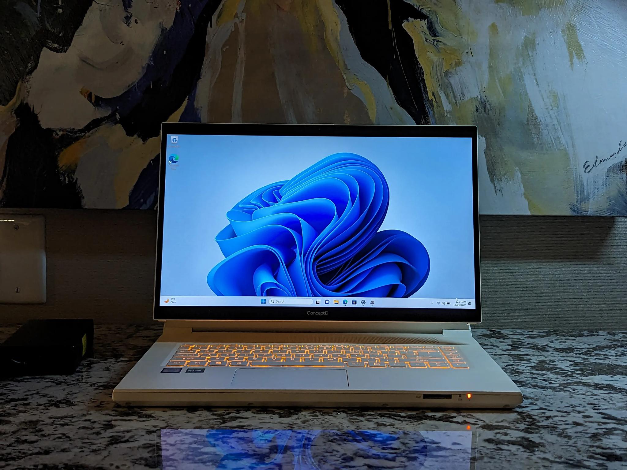 Acer ConceptD 7 Ezel Pro - Xeon W-10885M, 32GB RAM, Quadro RTX 5000, 4K Touch + Stylus, 2x 1TB NVME