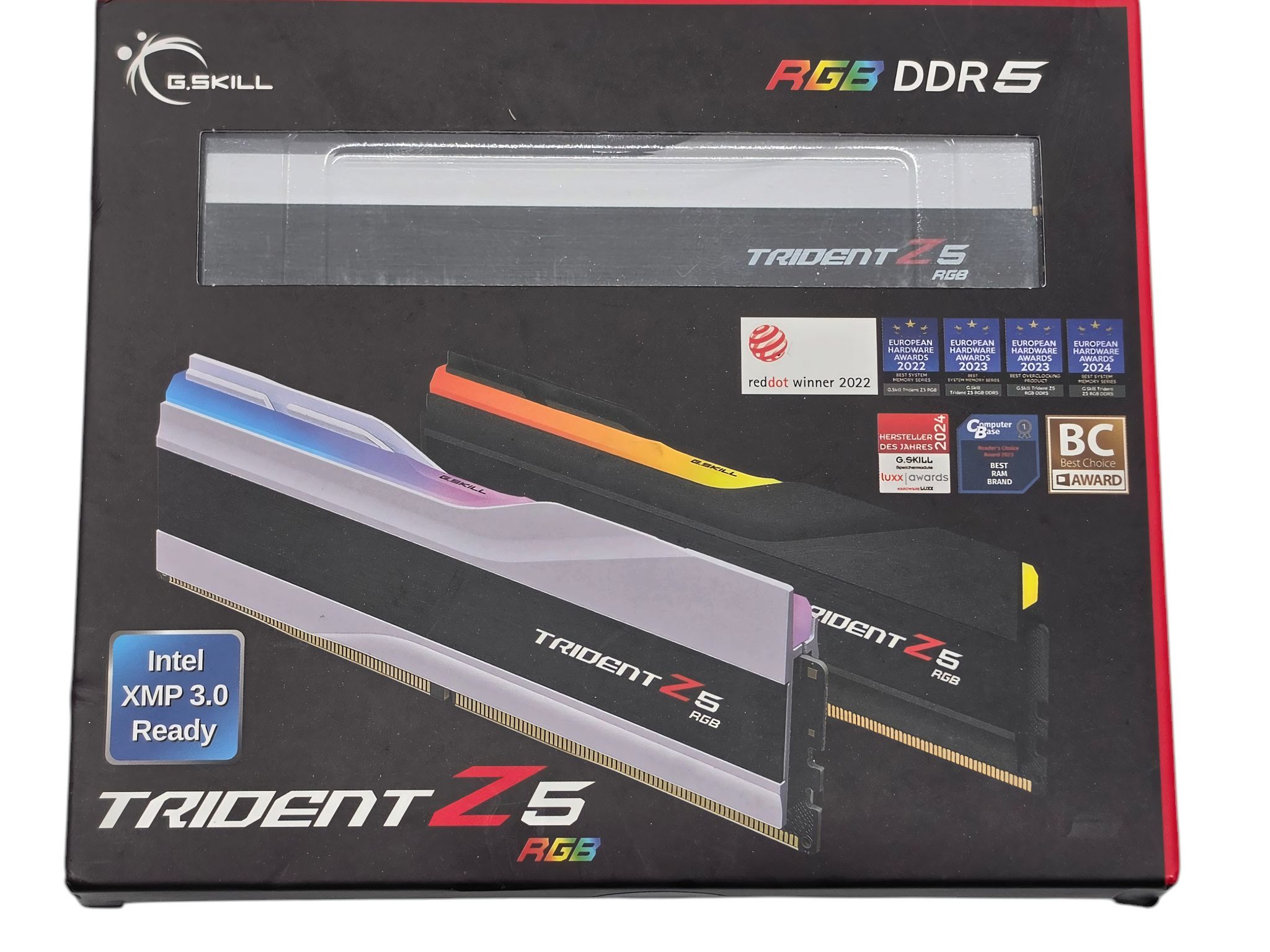 G.SKILL Trident Z5 RGB 48GB (2x24GB) DDR5-8200 CL40 White — Factory Sealed