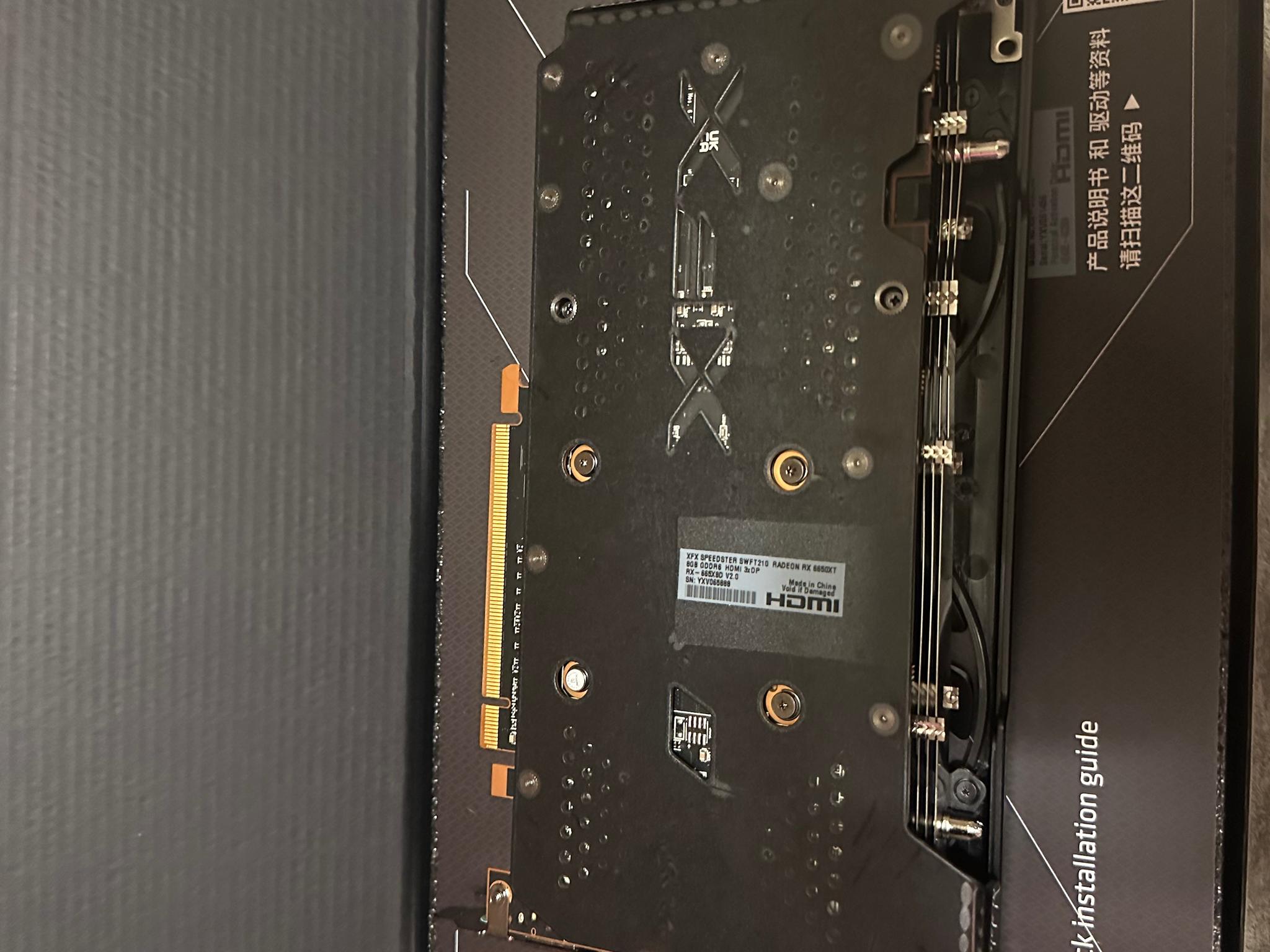 AMD Radeon RX 6650 XT 8GB GDDR6