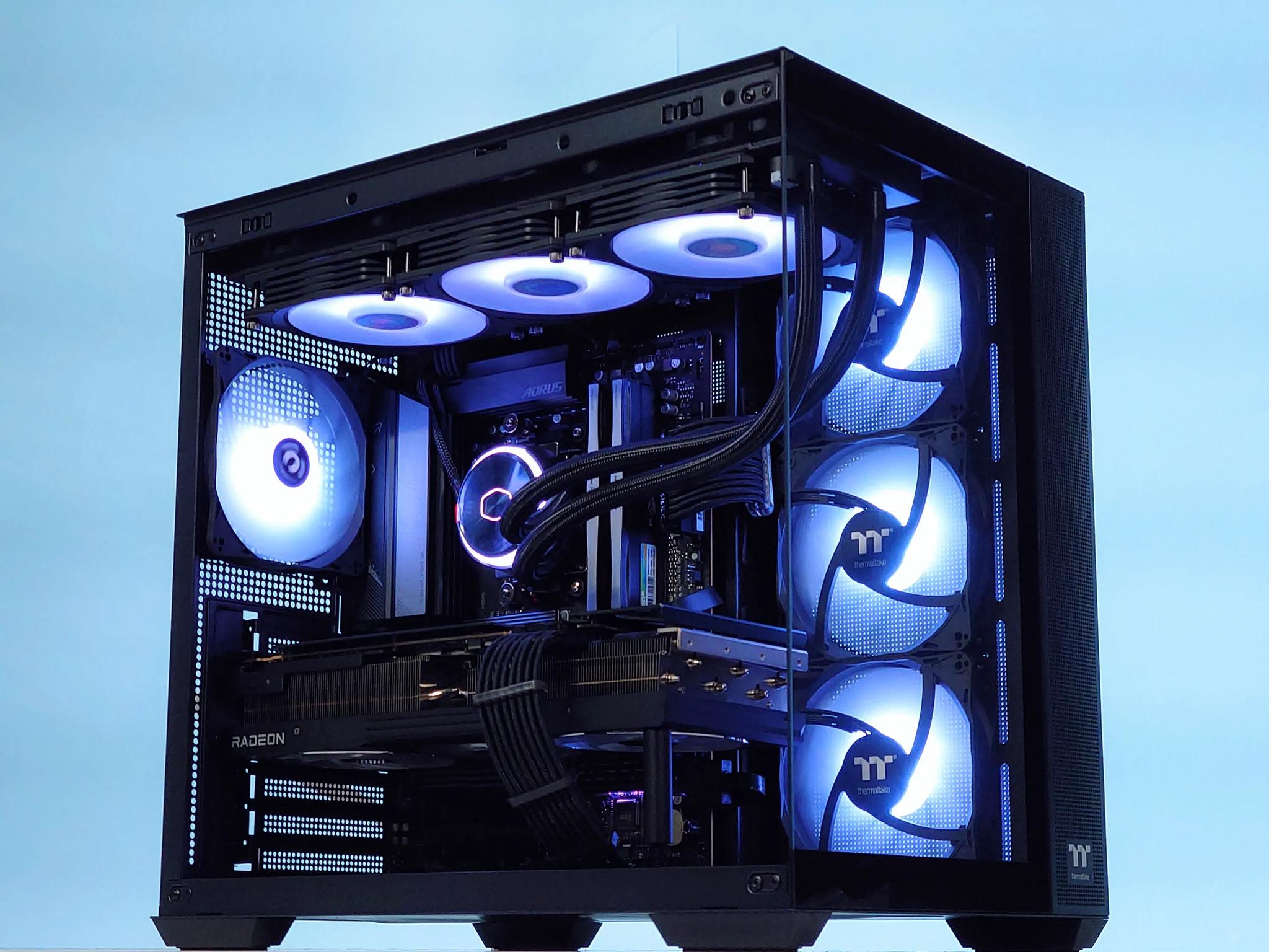 🫗🧊Liquid Cooled Gaming PC⚡AMD RX 7800 XT 16GB⚡Intel i5 13600KF 14 core⚡32GB DDR5⚡1TB SSD