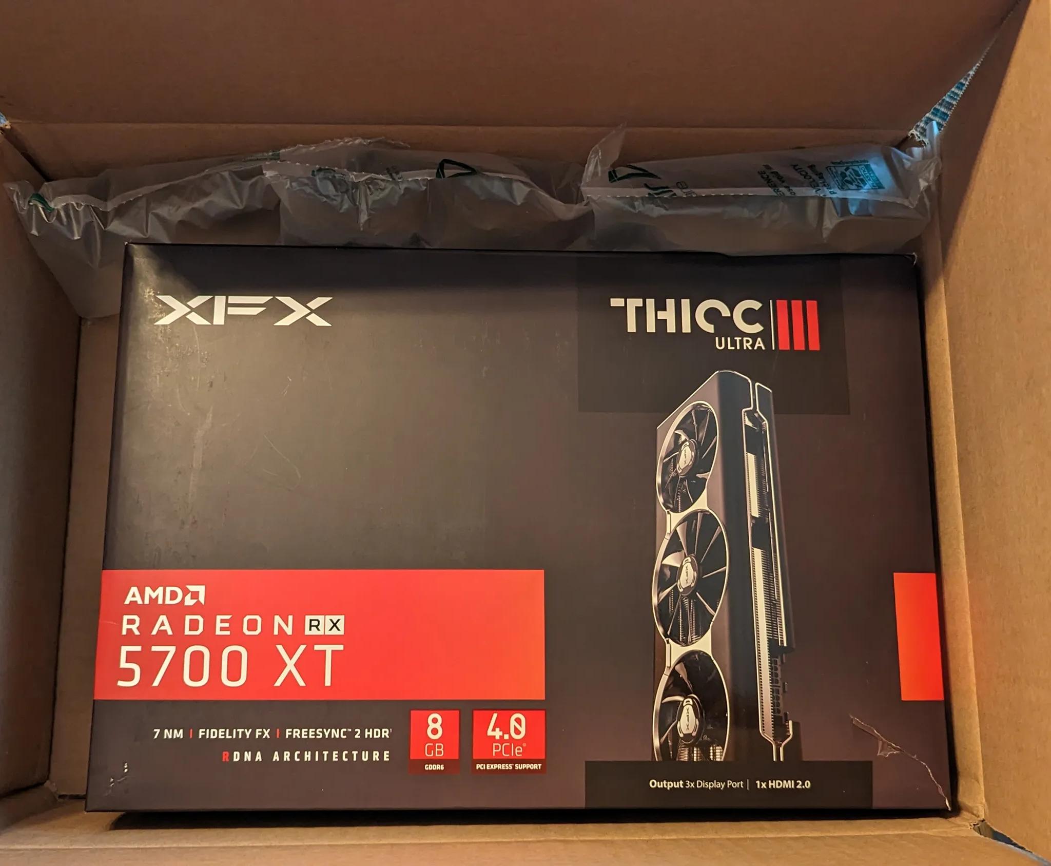 5700 xt Xfx Thicc 3