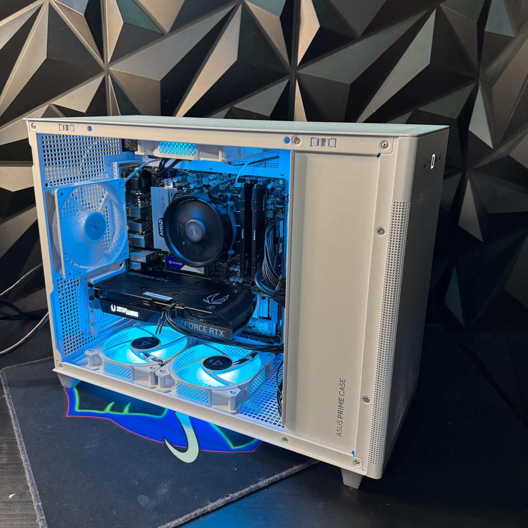 ⚡ Prime Time ⚡Ryzen 5 8600G | RTX 3060Ti|32 GB DDR5| 1.25 TB NVMe|