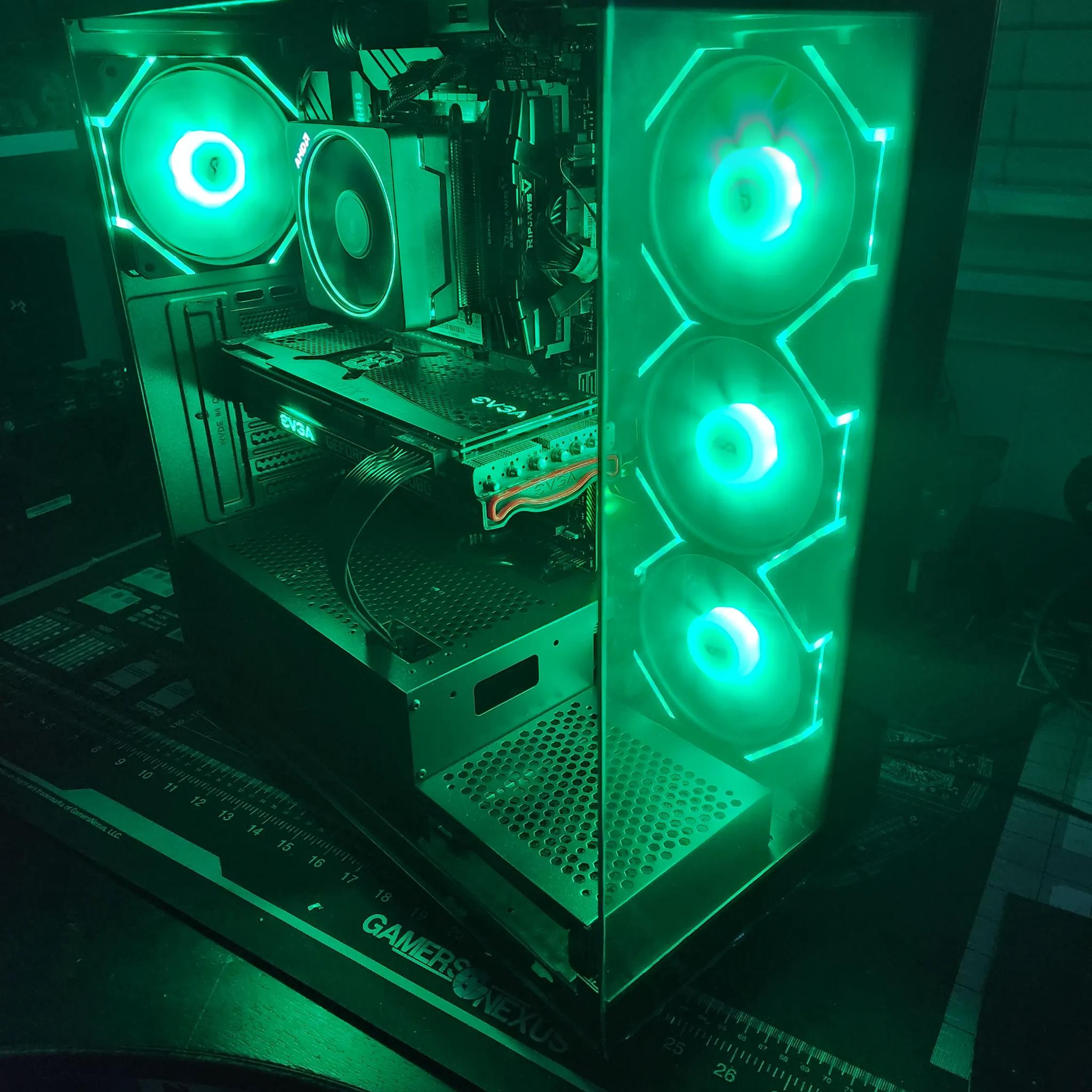 The Green machine II RTX 3080/ Ryzen 9 3900x! 1440P gaming/streaming BEAST!!!