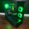 Black Gaming PC (RTX 3060 TI 8GB + AMD Ryzen 5 3600 + 16GB DDR4 + HDD + SSD)