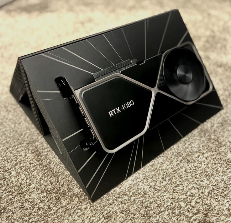 NVIDIA GeForce RTX 4080 Founders Edition Dual Fan 16GB GDDR6X PCIe 4.0 Graphics
