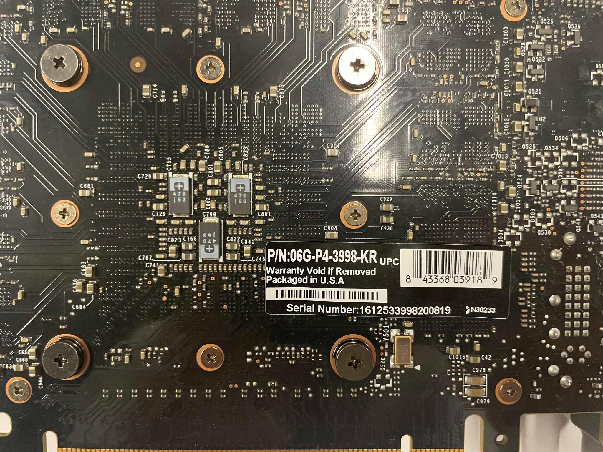 EVGA Geforce GTX 980Ti 6GB GDDR5, Blower