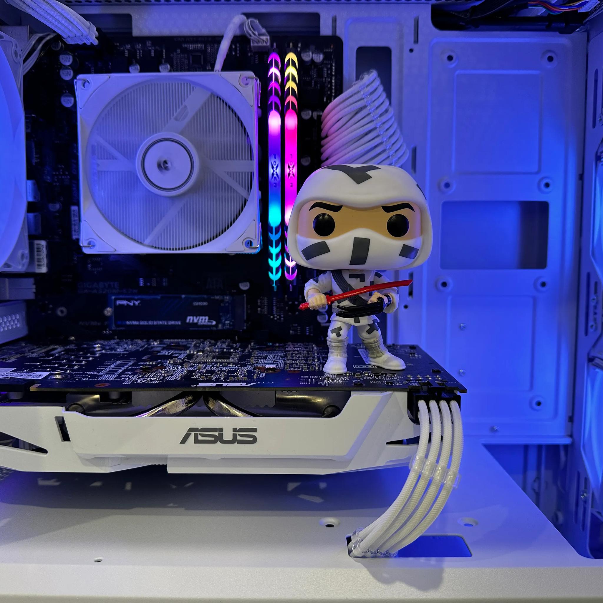 ⚪️ 🥷Storm Shadow🥷⚪️||Gaming PC-Nvidia GTX 1070 8GB-AMD Ryzen 5 3600-512GB NVME SSD-16GB DDR4 RAM