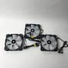 3 pack CORSAIR - iCUE SP120 RGB ELITE 120mm PWM Computer Case Fan with controller