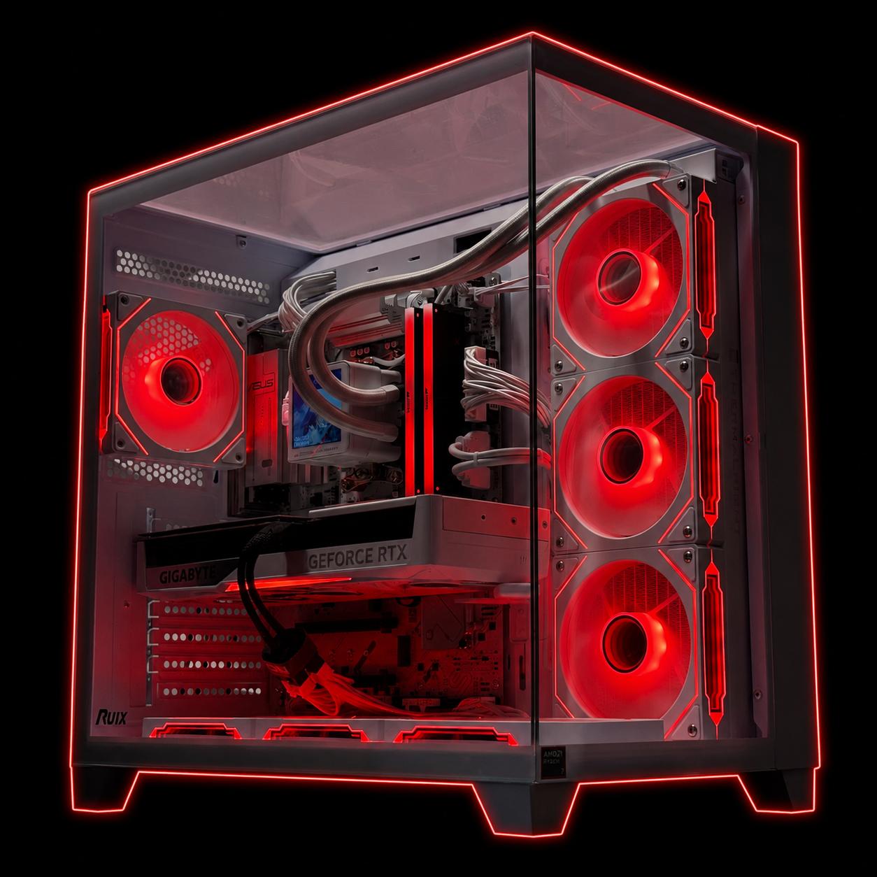 1440P/4K Creator Pc / RTX 5070 Ti / Ryzen 7 9800X3D / 32GB DDR5 / 1TB WD Nvme SSD / 850w ROG Strix