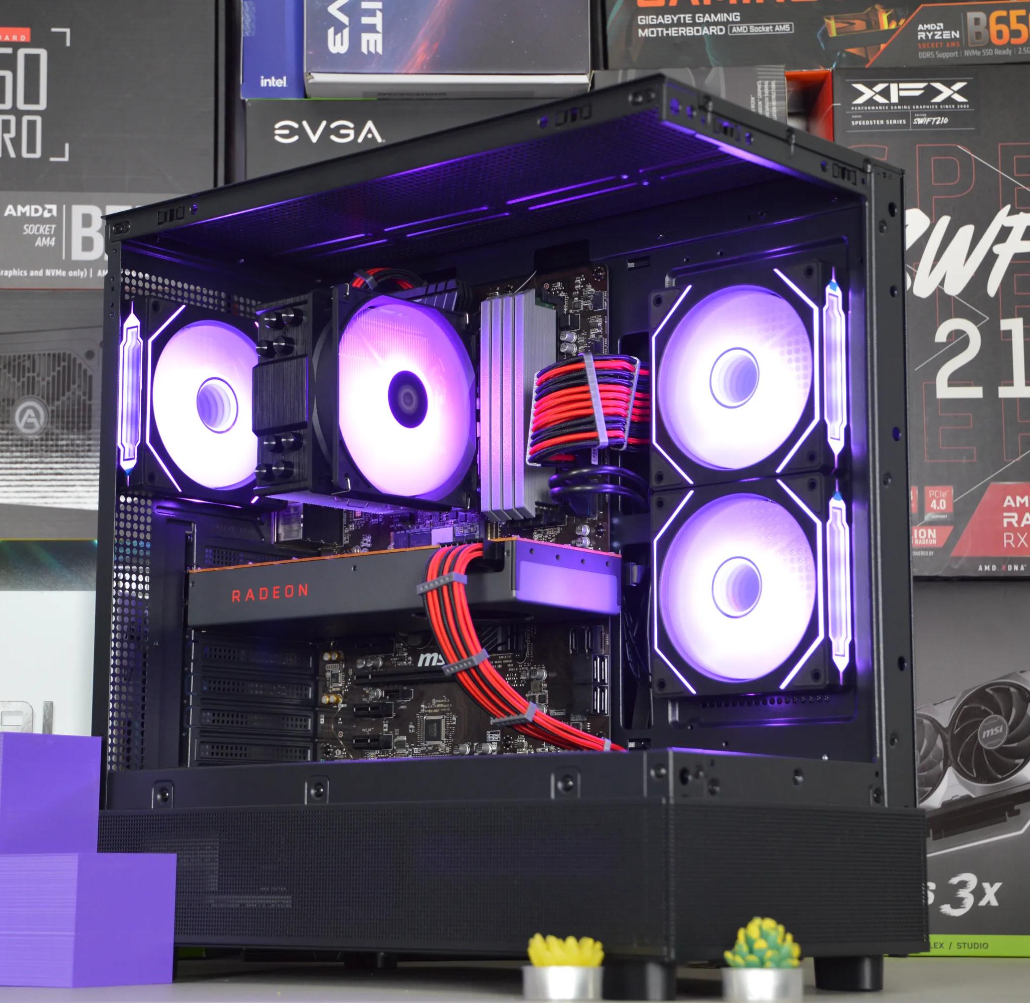 ❤️◻️| RX 5700 8GB | INTEL I7-8700K | 32GB DDR4 RAM | 1TB NVME SSD | Crimson Metal |