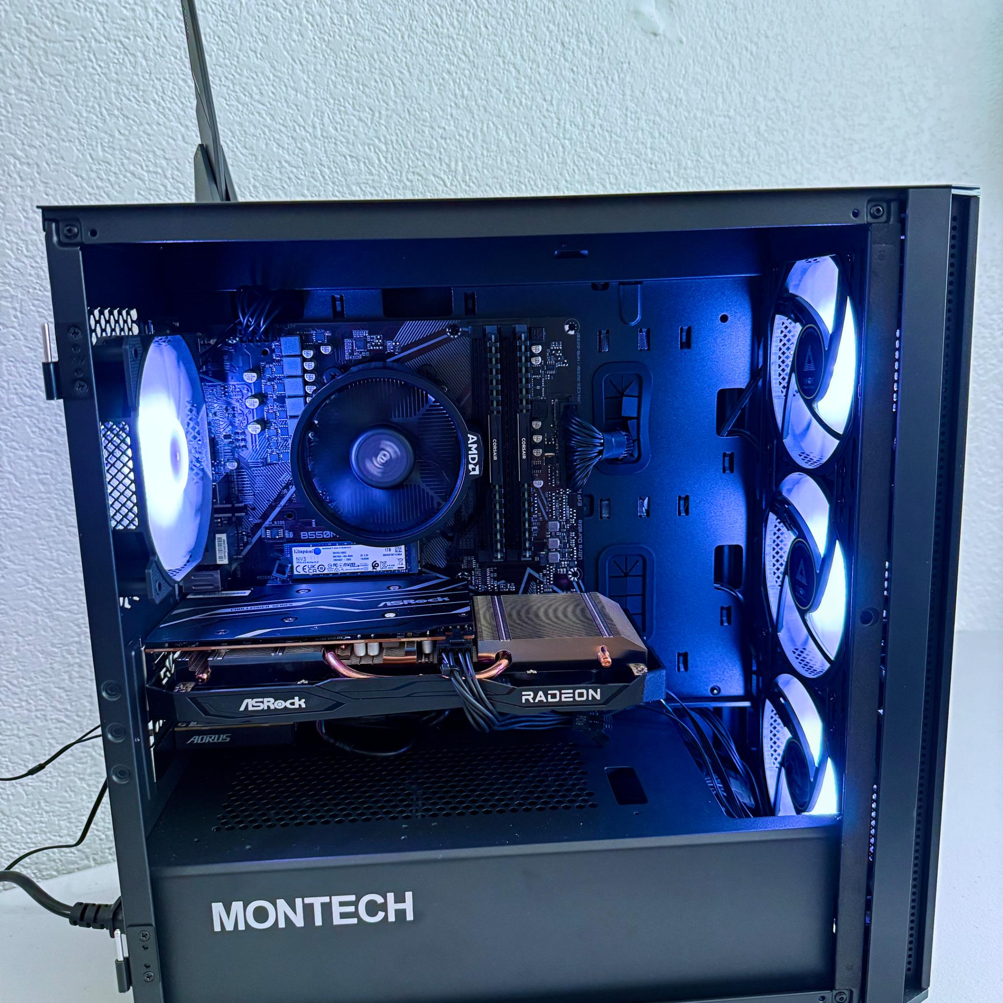 On Sale! Gaming PC: R5 5500 + RX 6600🔥
