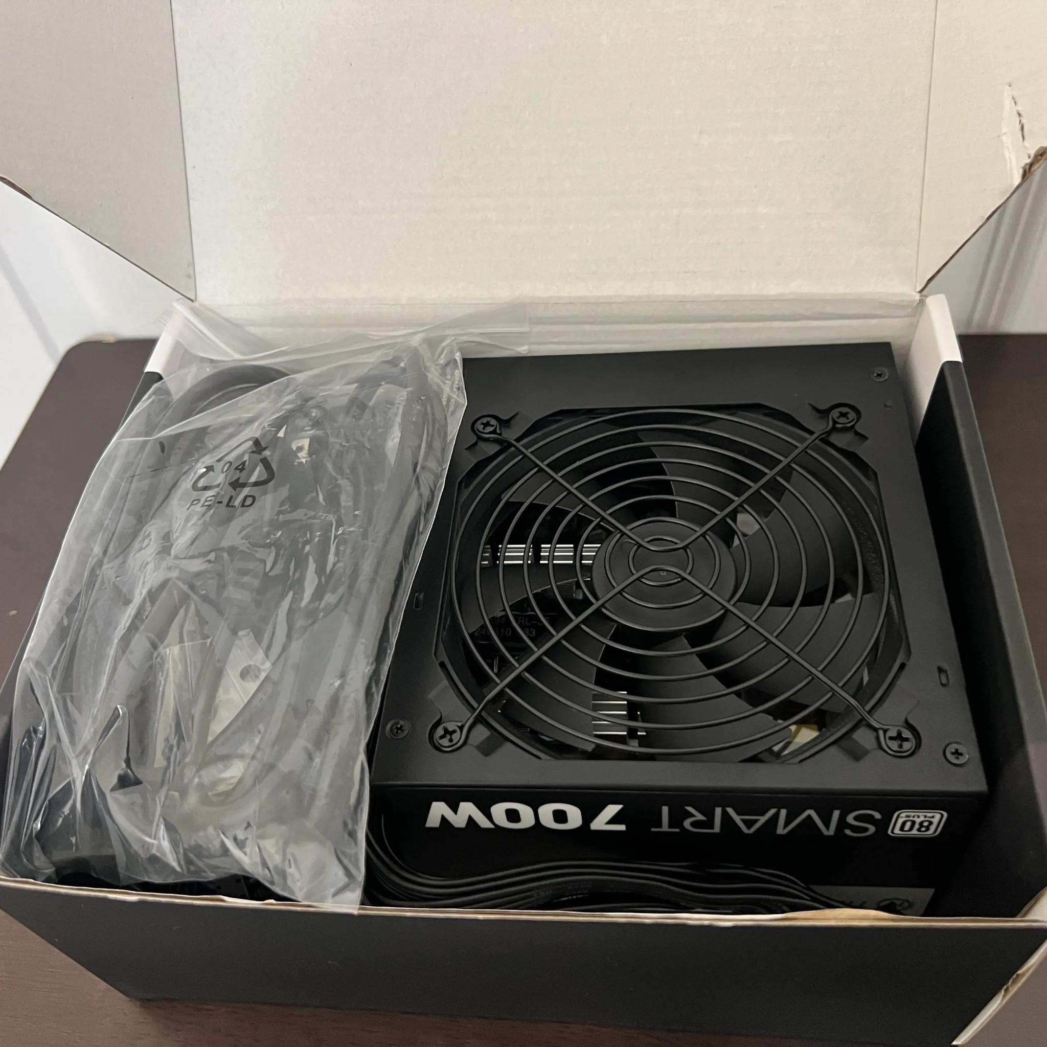 Bundle! Thermaltake SMART 700W 80+ White Power Supply + AsiaHorse 18AWG PSU Cable Extensions