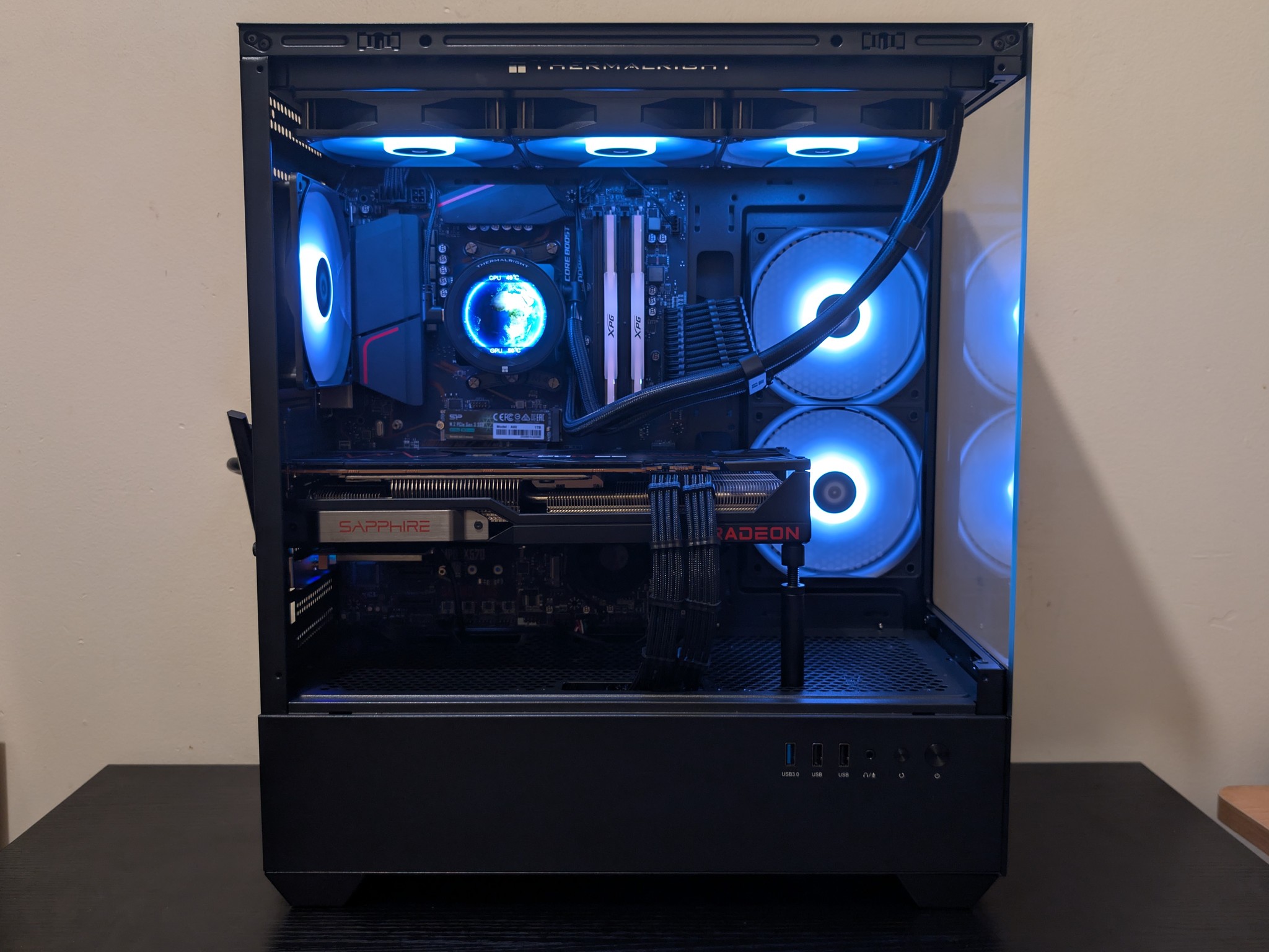 🔥🐦‍⬛ 1440p Gaming Beast | RX 6800XT| Ryzen 7 5800X | 1TB SSD | 32GB RAM | WiFi 6 & Bluetooth 🐦‍⬛🔥