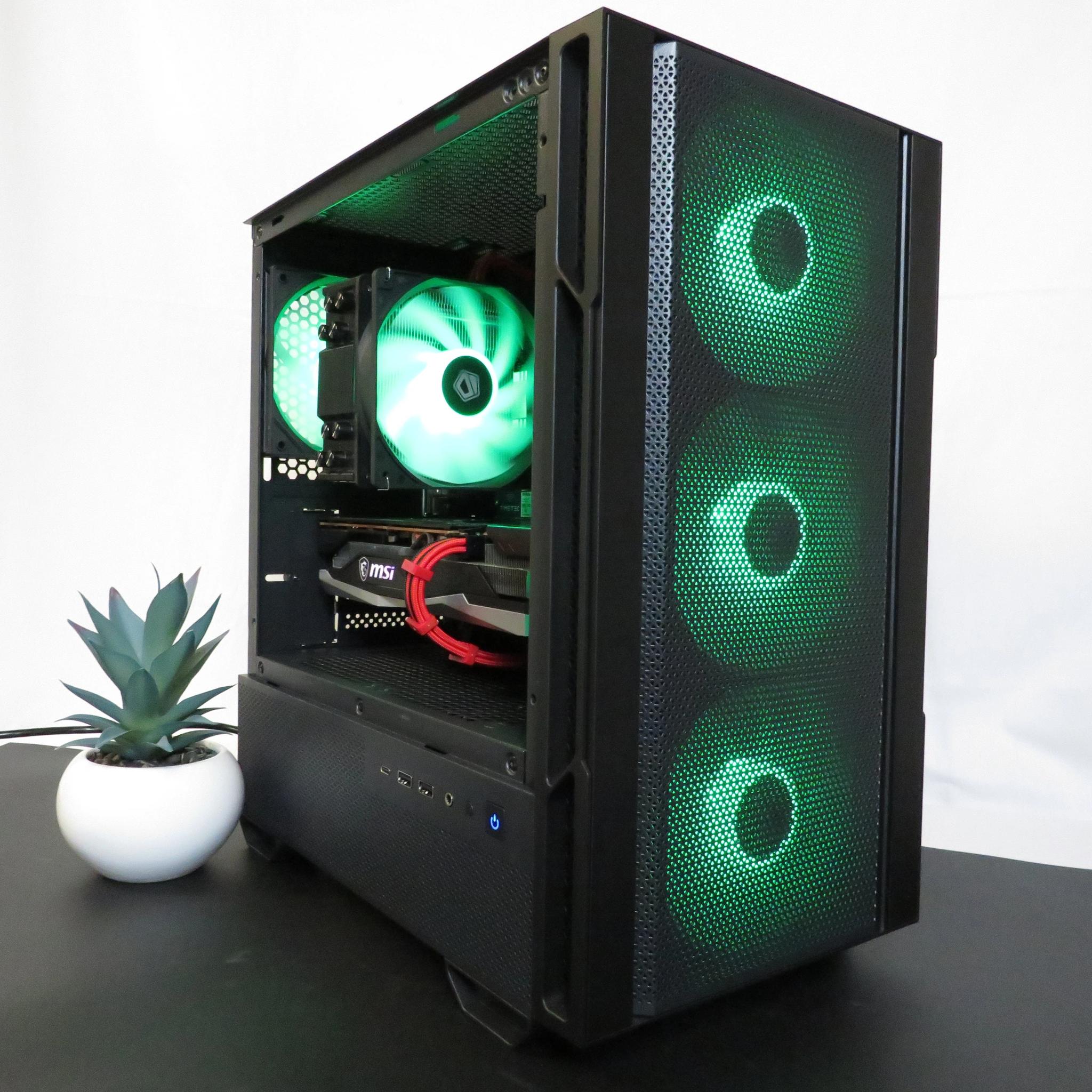 Mid Range Master! *All new parts* Ryzen 5 5500 + RX 6600XT + 16 GB DDR4 + 1 TB NVME SSD