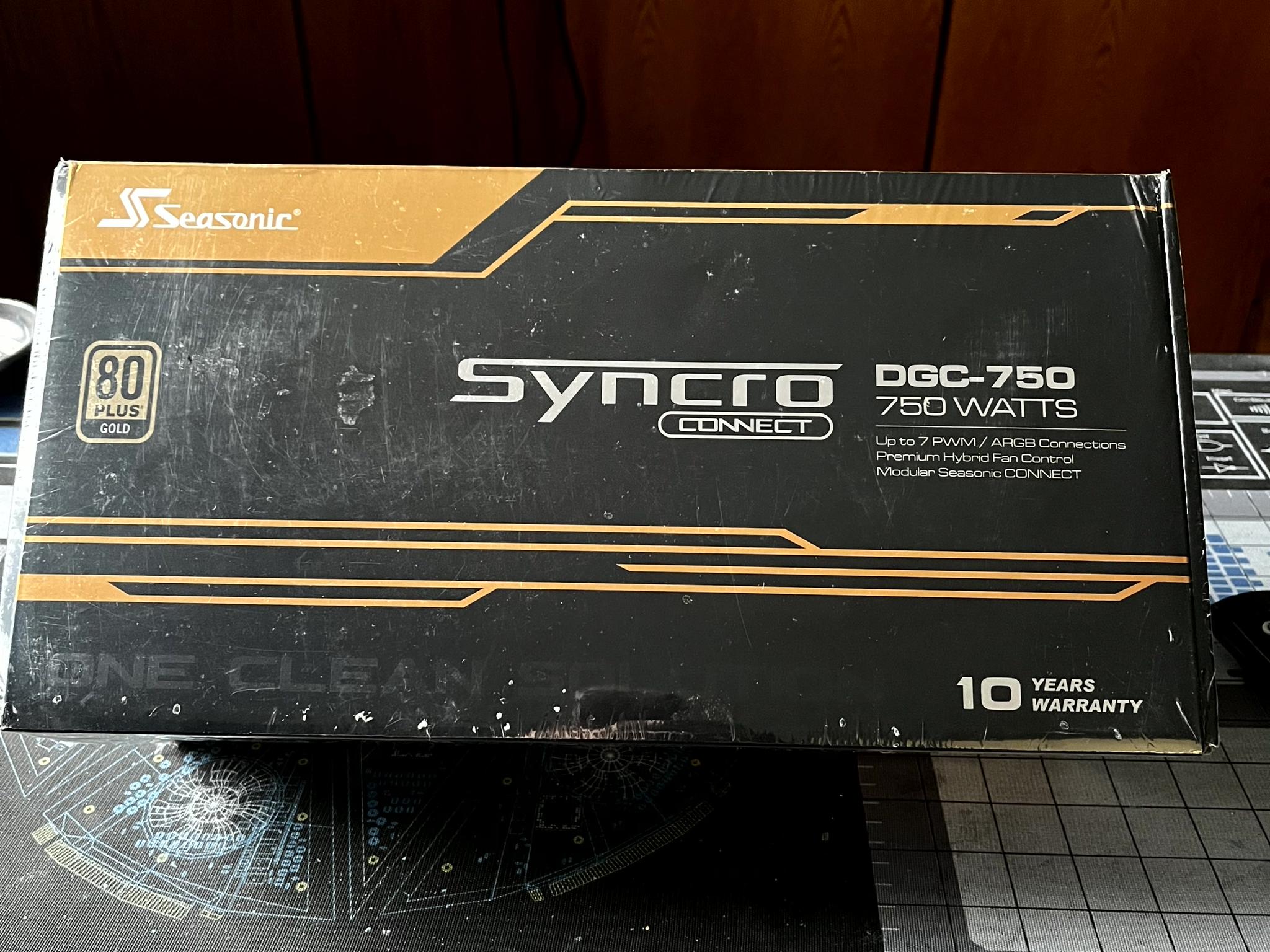 Seasonic Syncro Connect 750W Gold PSU DGC-750