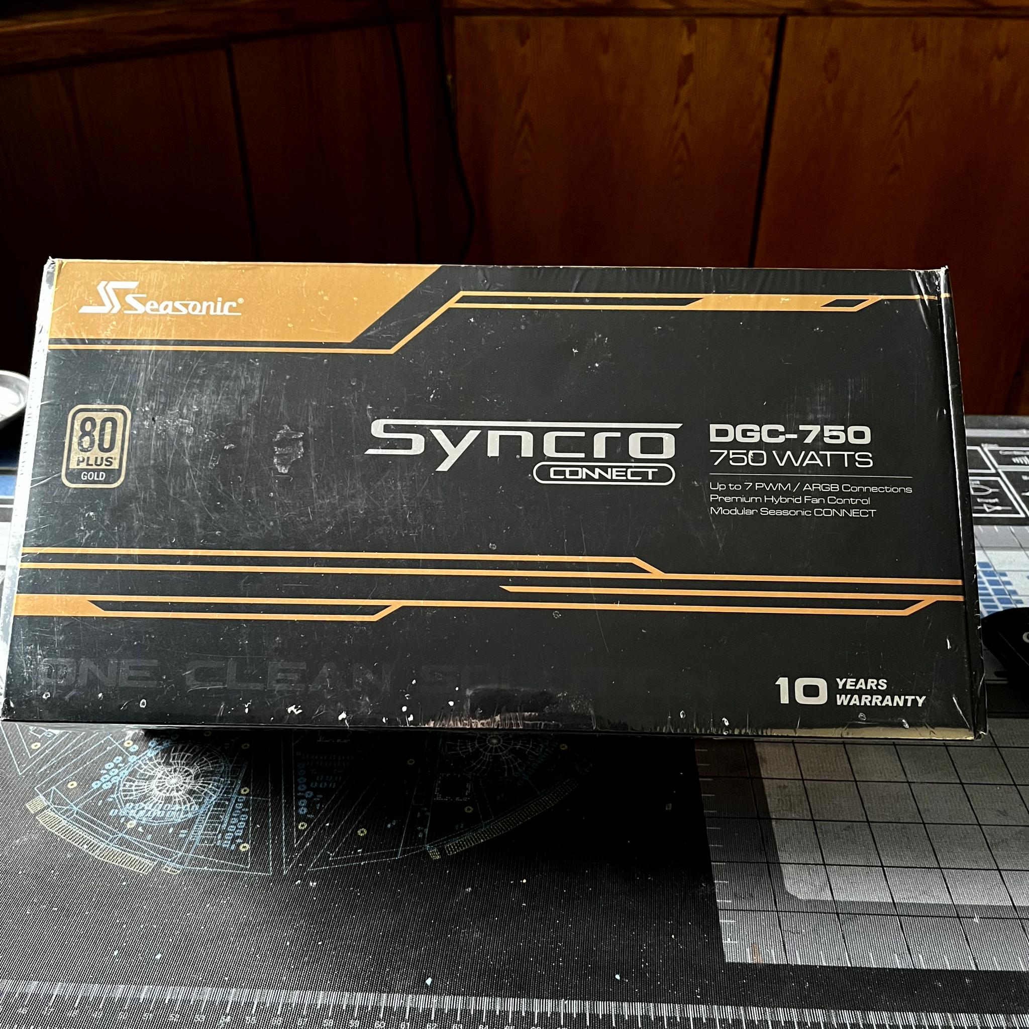 Seasonic Syncro Connect 750W Gold PSU DGC-750