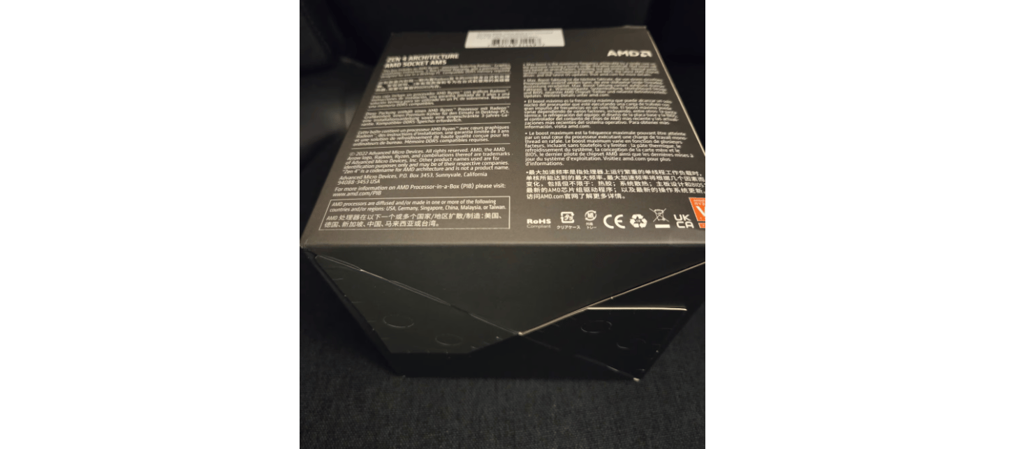 New Ryzen 7 7700 w/ Wraith Prism Cooler